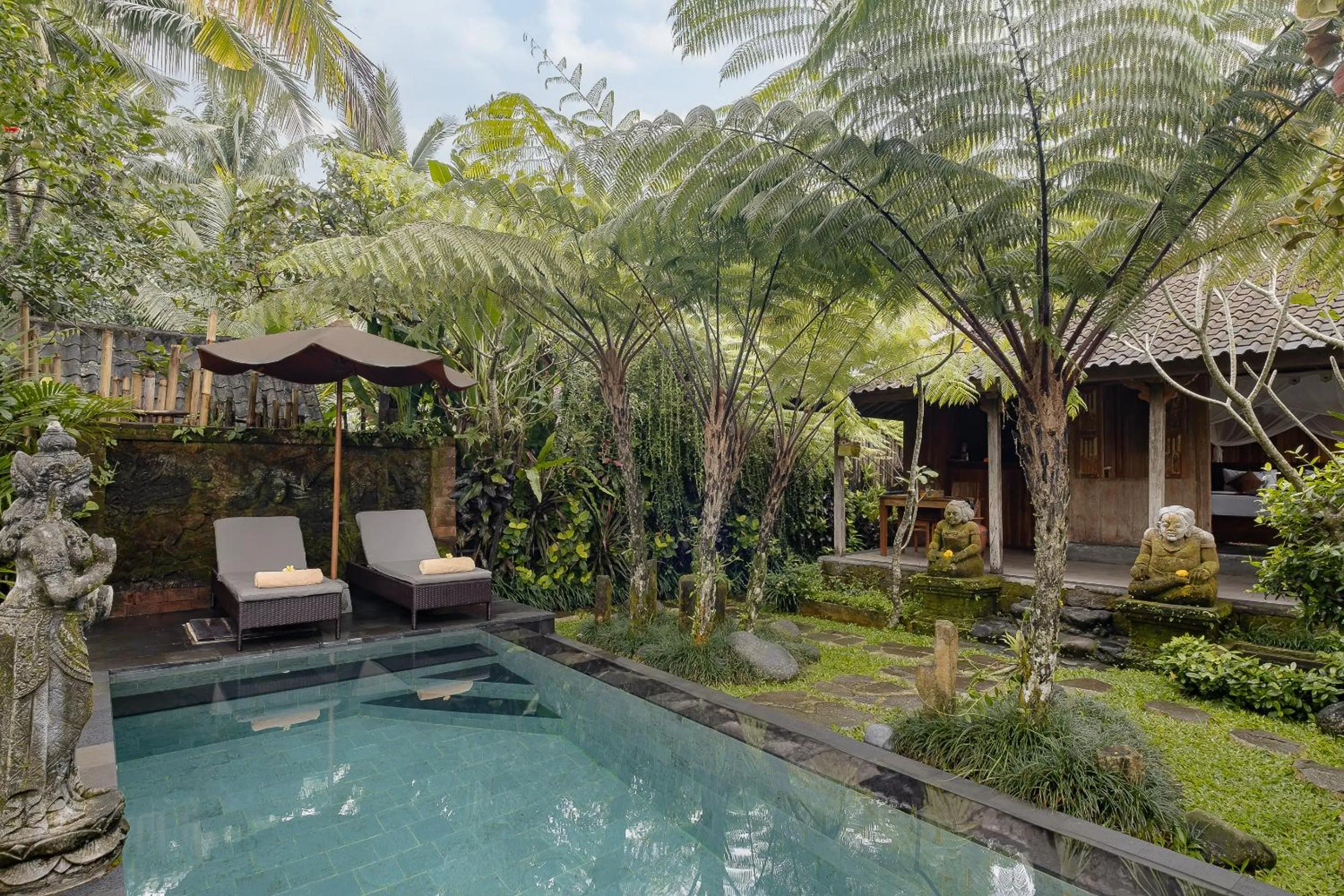 Property building in Moringa Ubud Villa