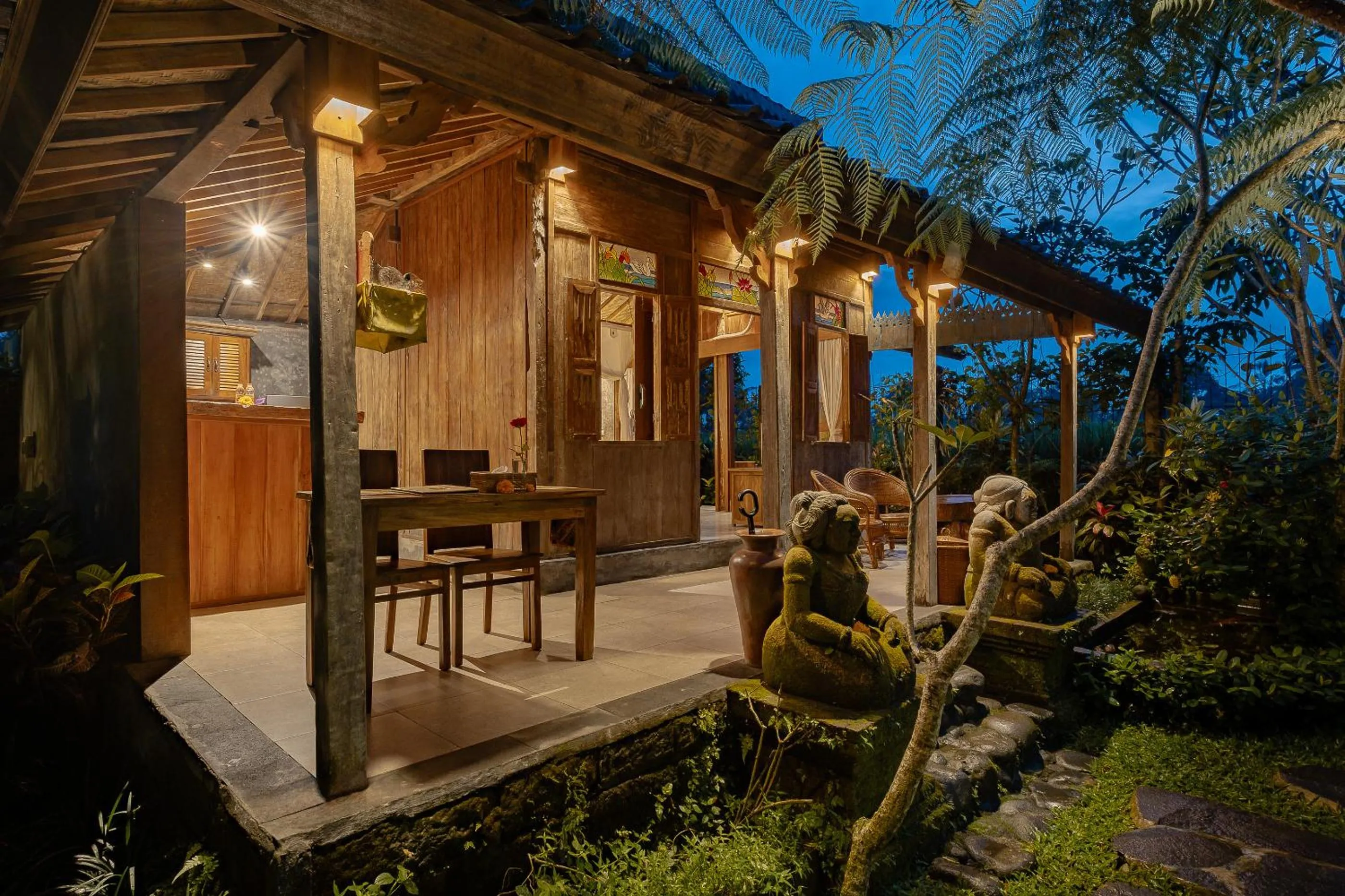Property building in Moringa Ubud Villa