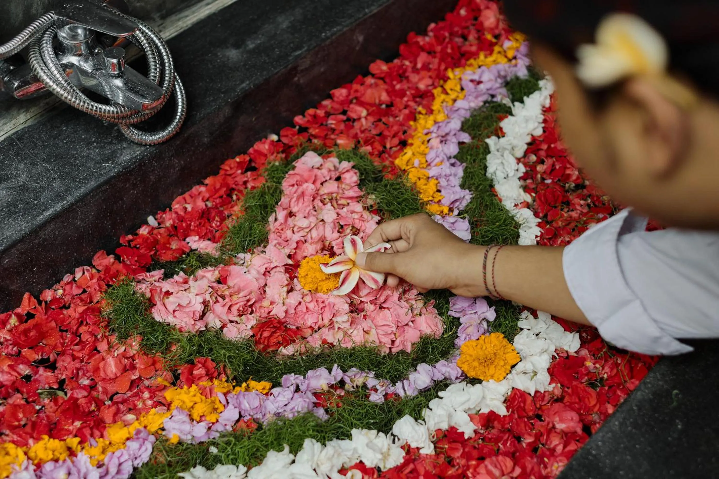 Bath in Moringa Ubud Villa