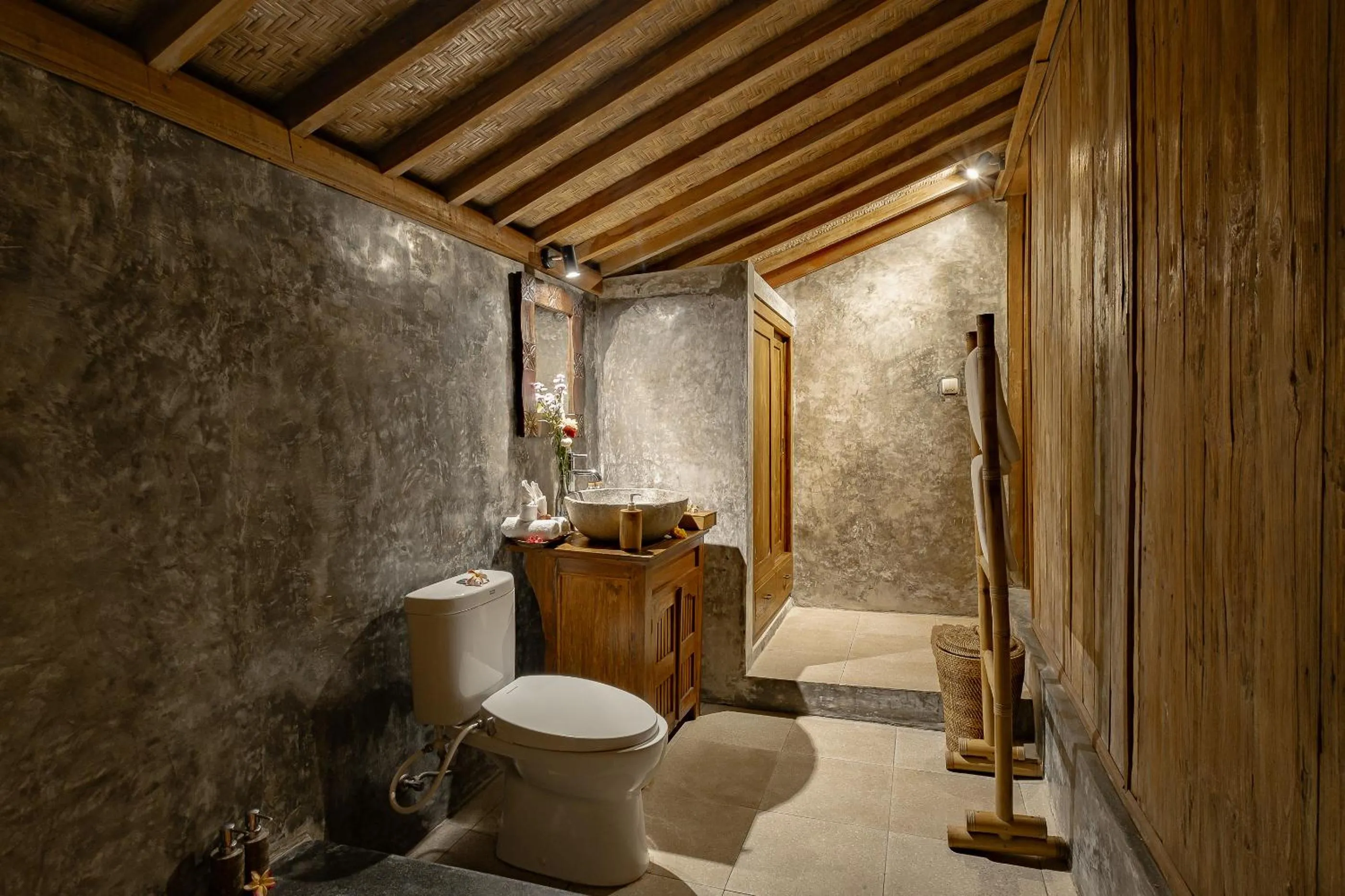 Bathroom in Moringa Ubud Villa