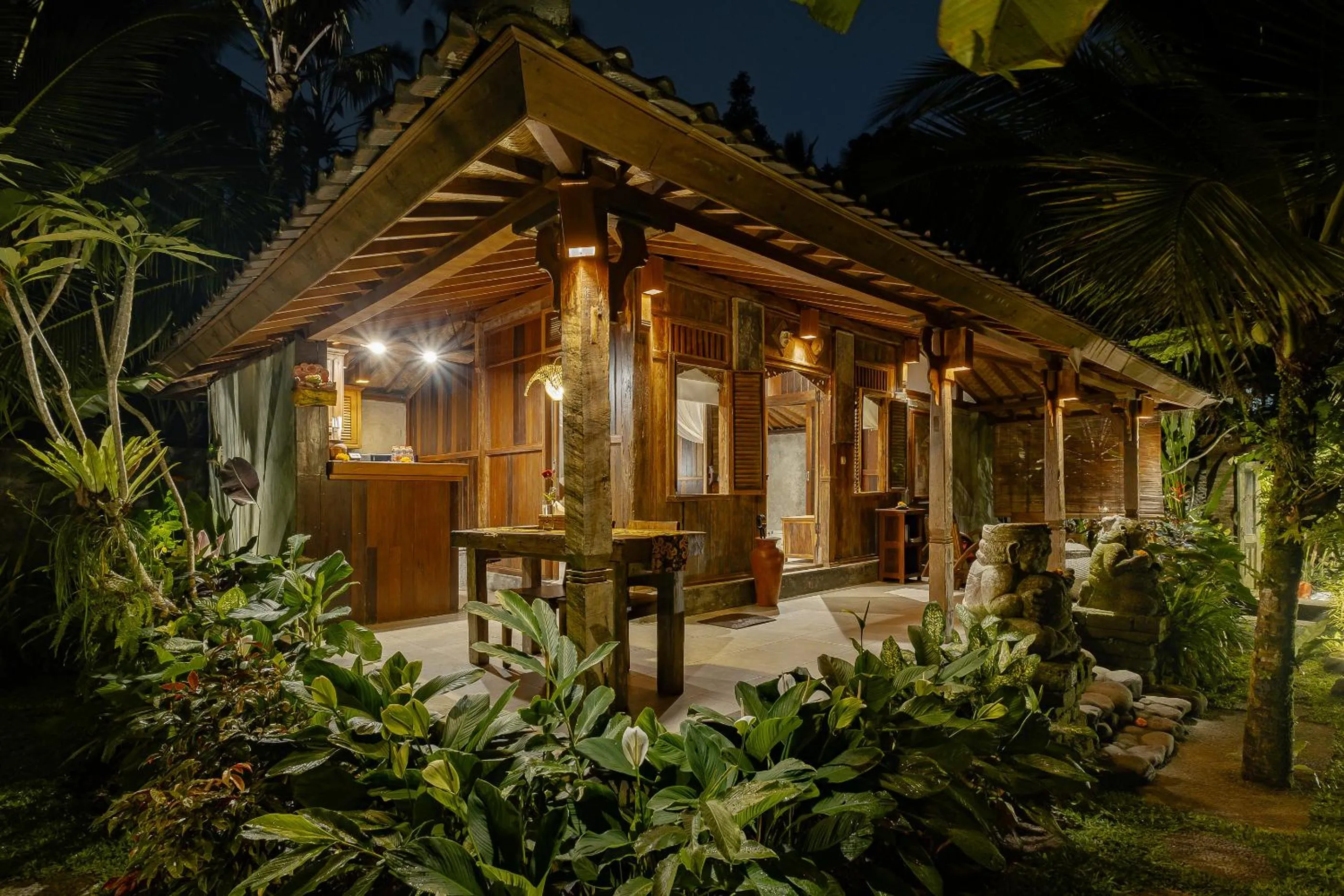 Property building in Moringa Ubud Villa