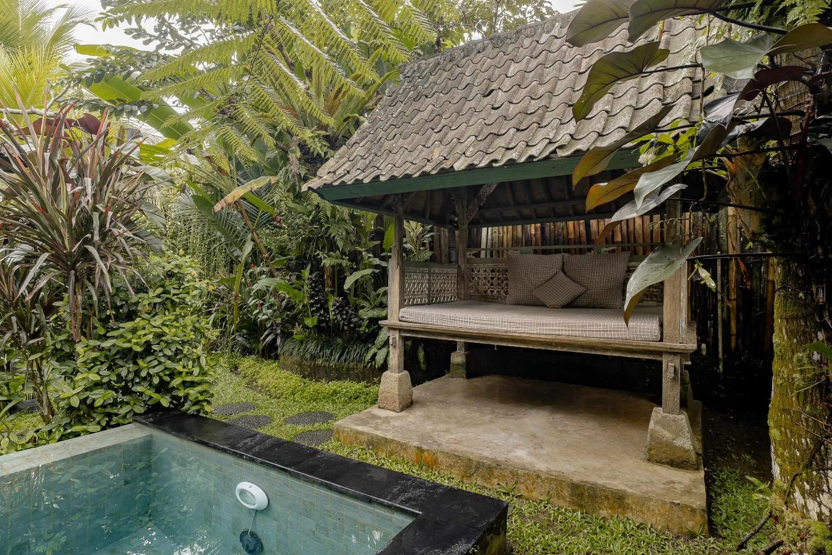 Patio in Moringa Ubud Villa