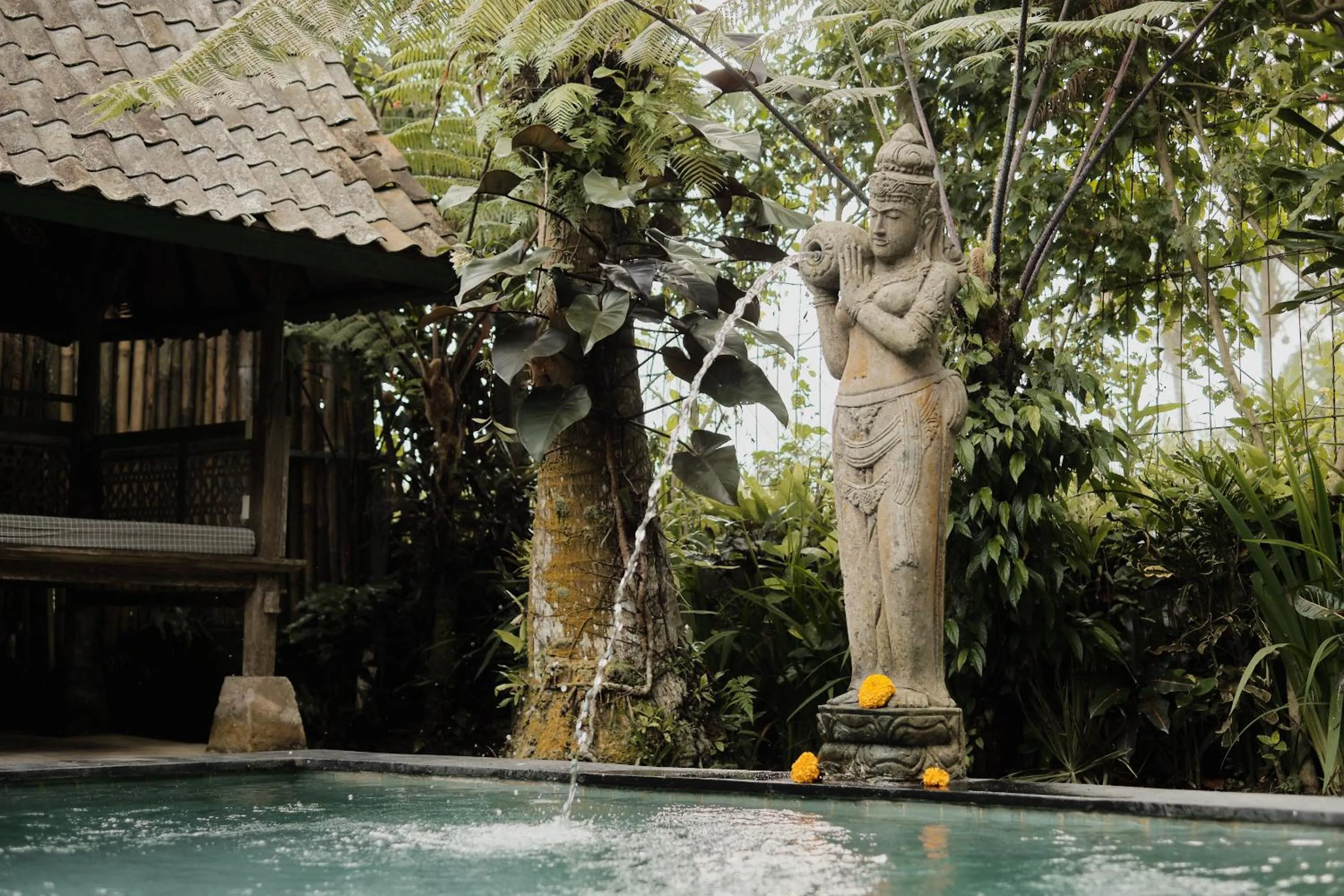 Garden in Moringa Ubud Villa