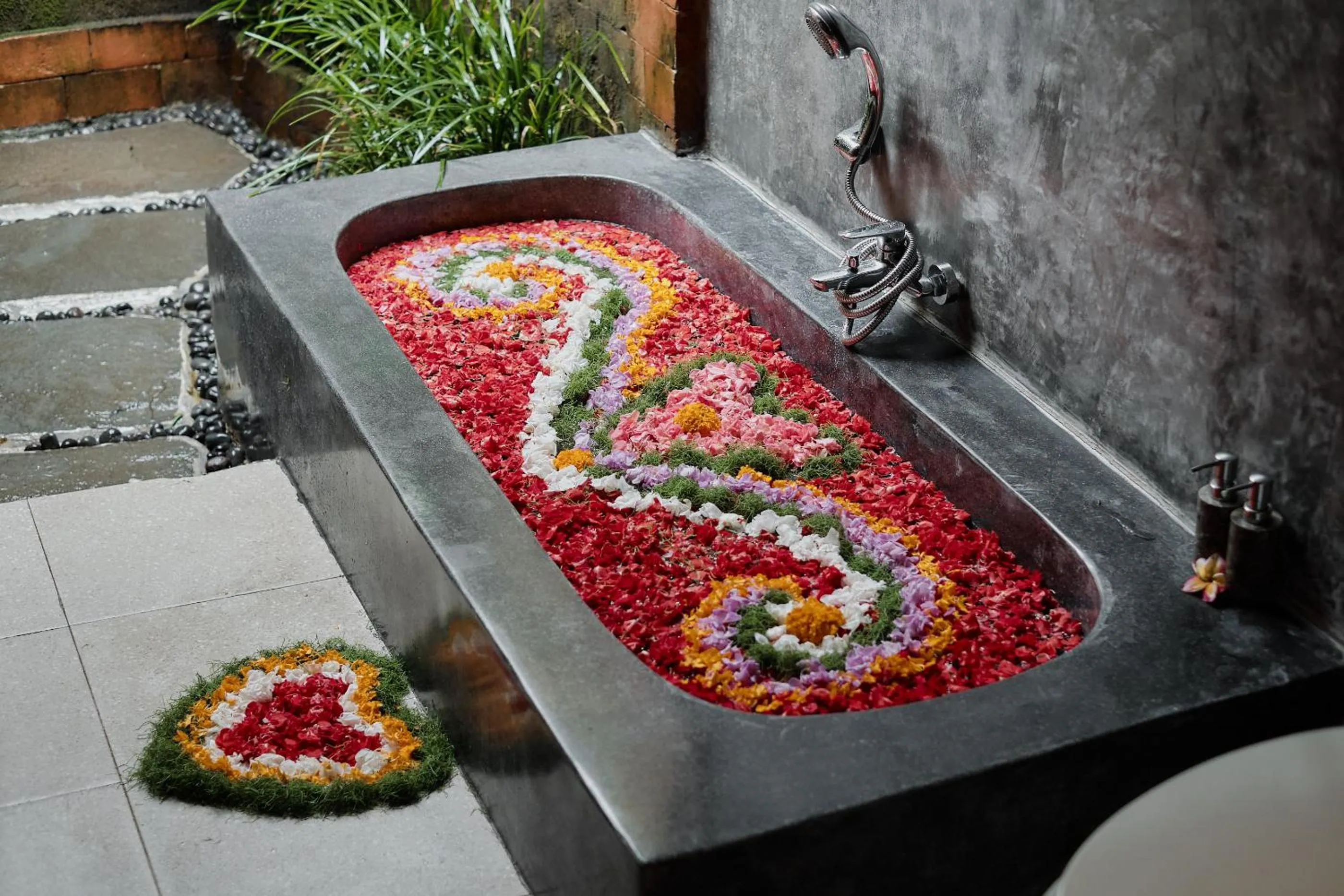 Bathroom in Moringa Ubud Villa