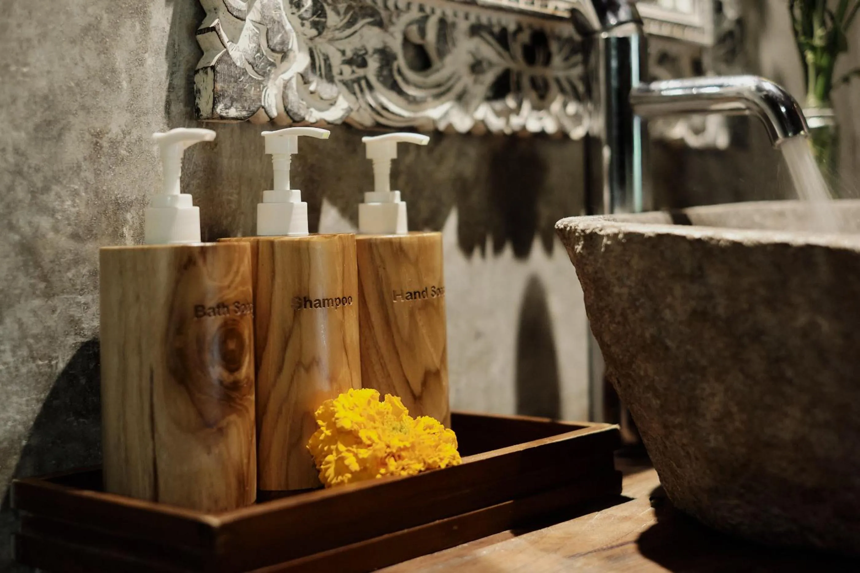 Bathroom in Moringa Ubud Villa