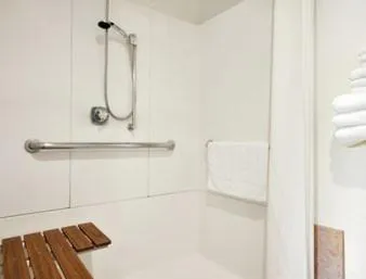 Bathroom in Super 8 by Wyndham Houghton