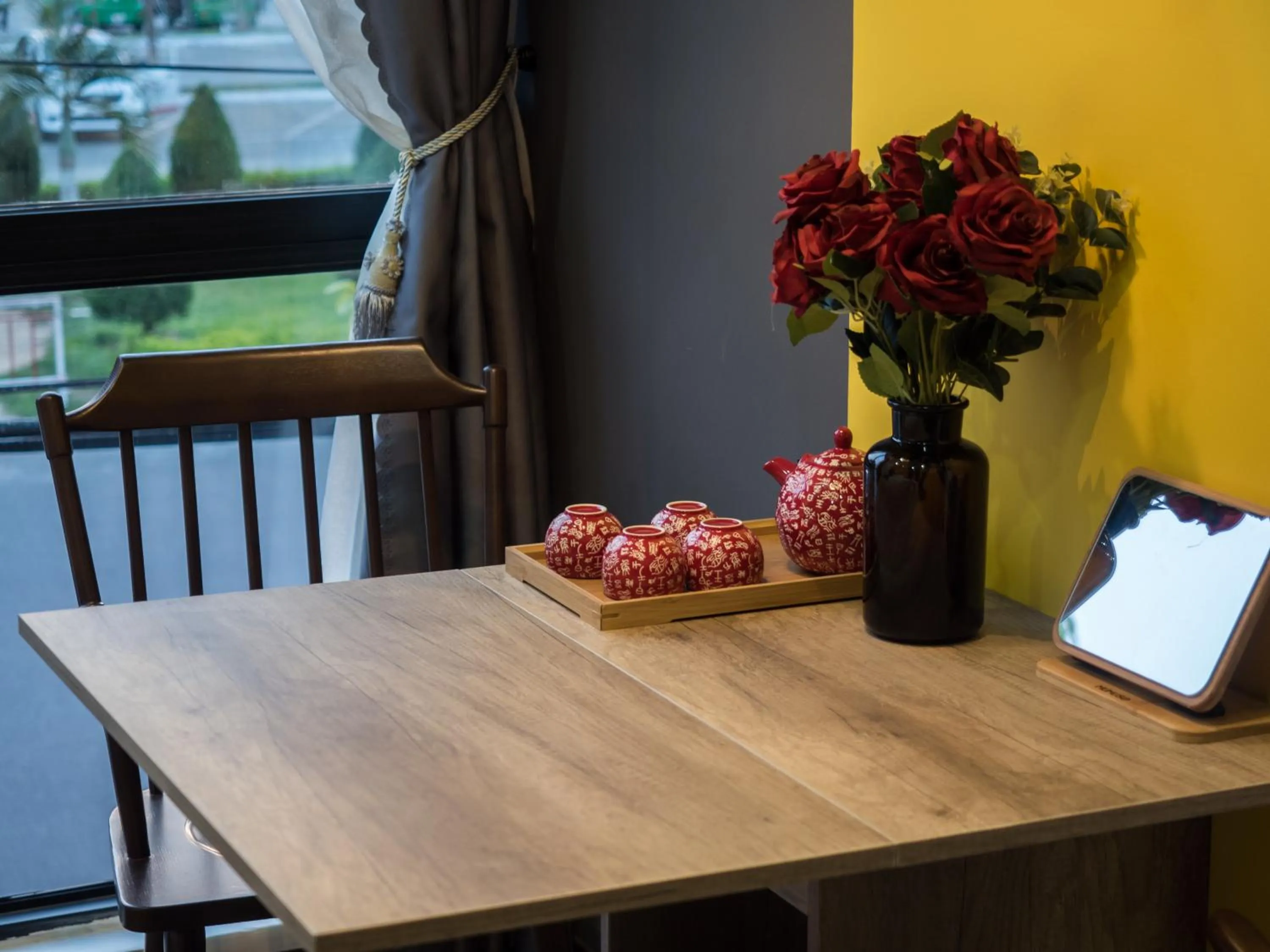 Seating area in Wings House