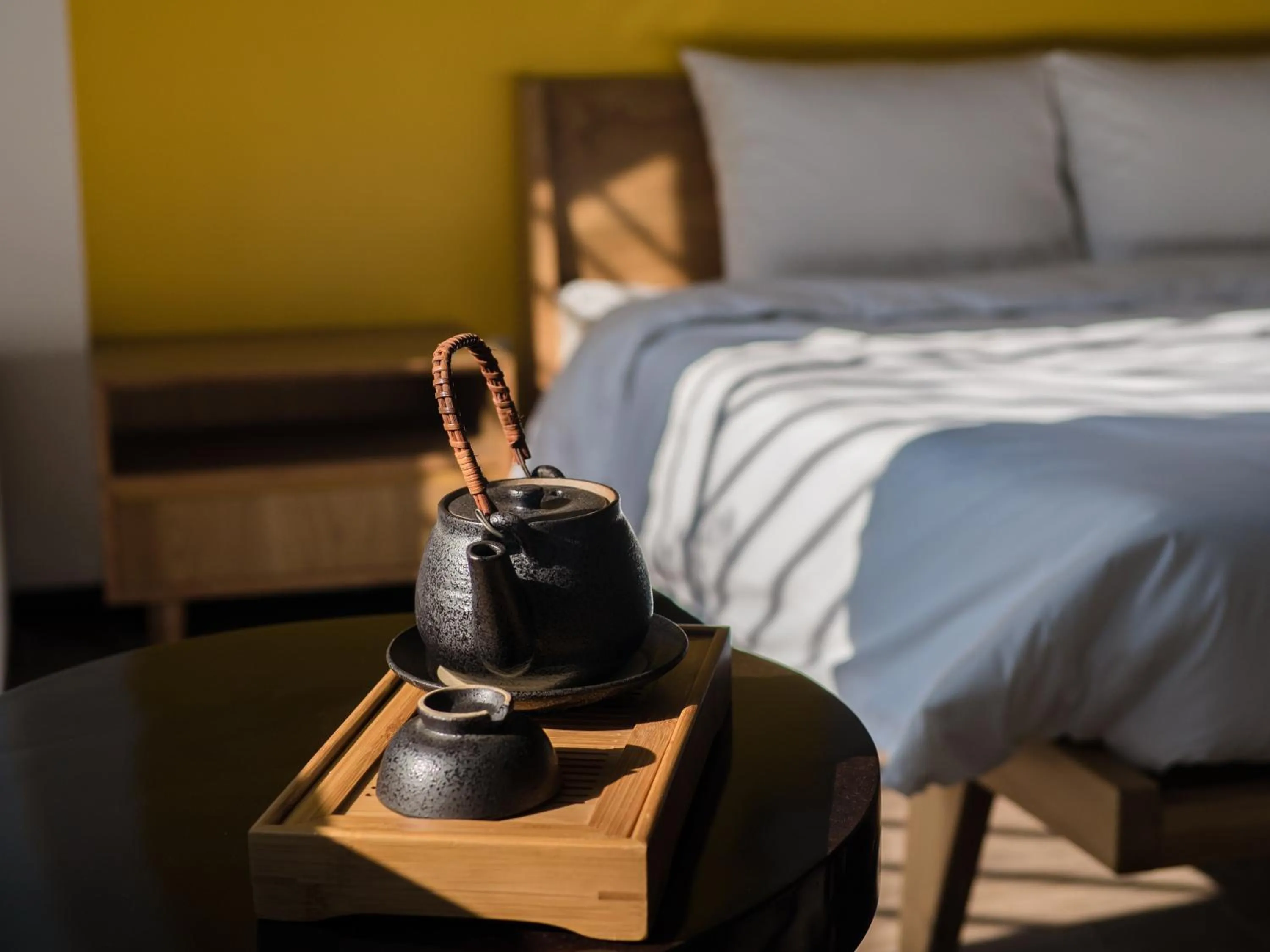 Decorative detail, Bed in Wings House