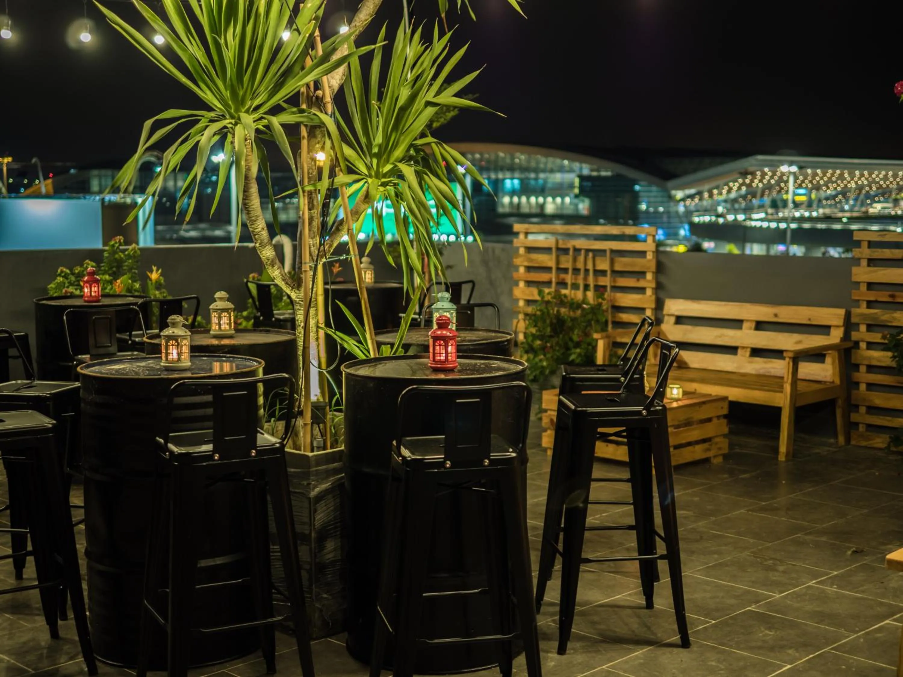 Seating area in Wings House
