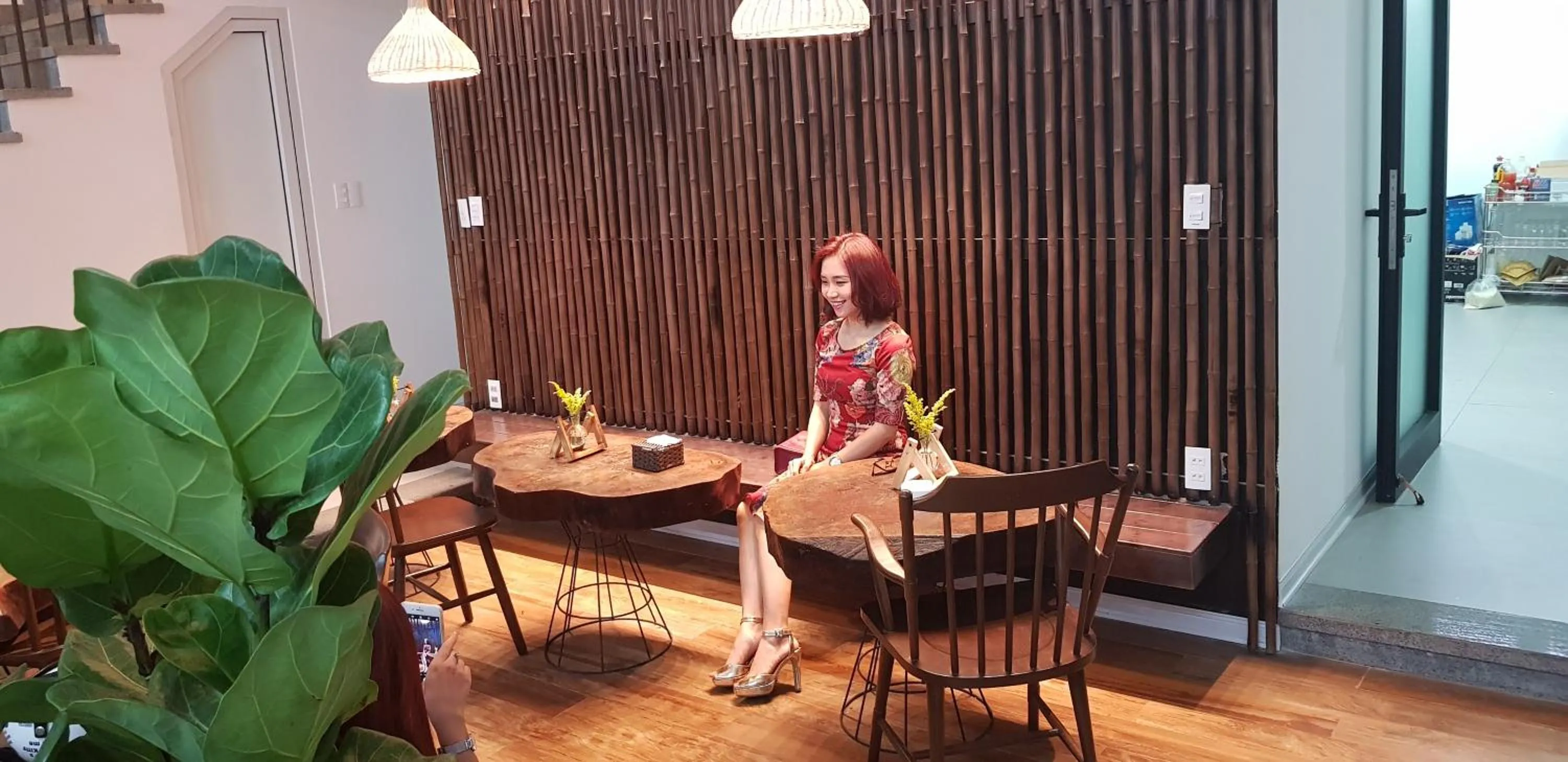 People in Wings House