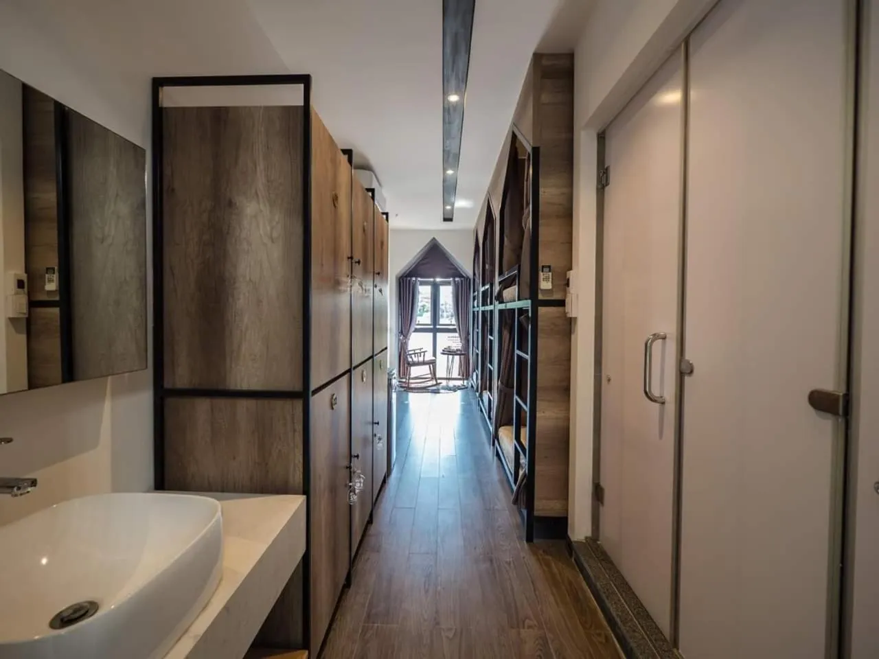 Bathroom in Wings House