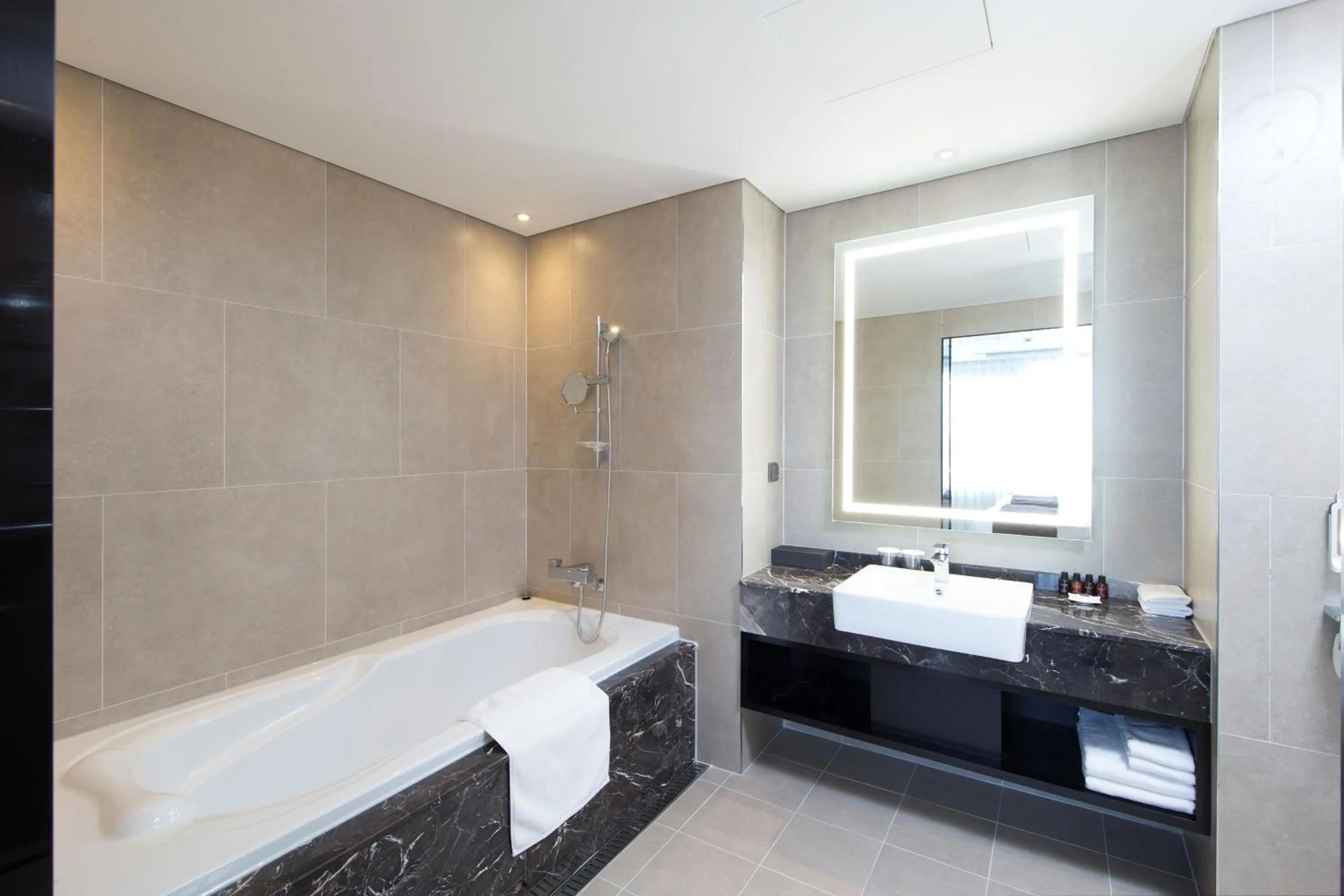 Bathroom in Ramada by Wyndham Daejeon