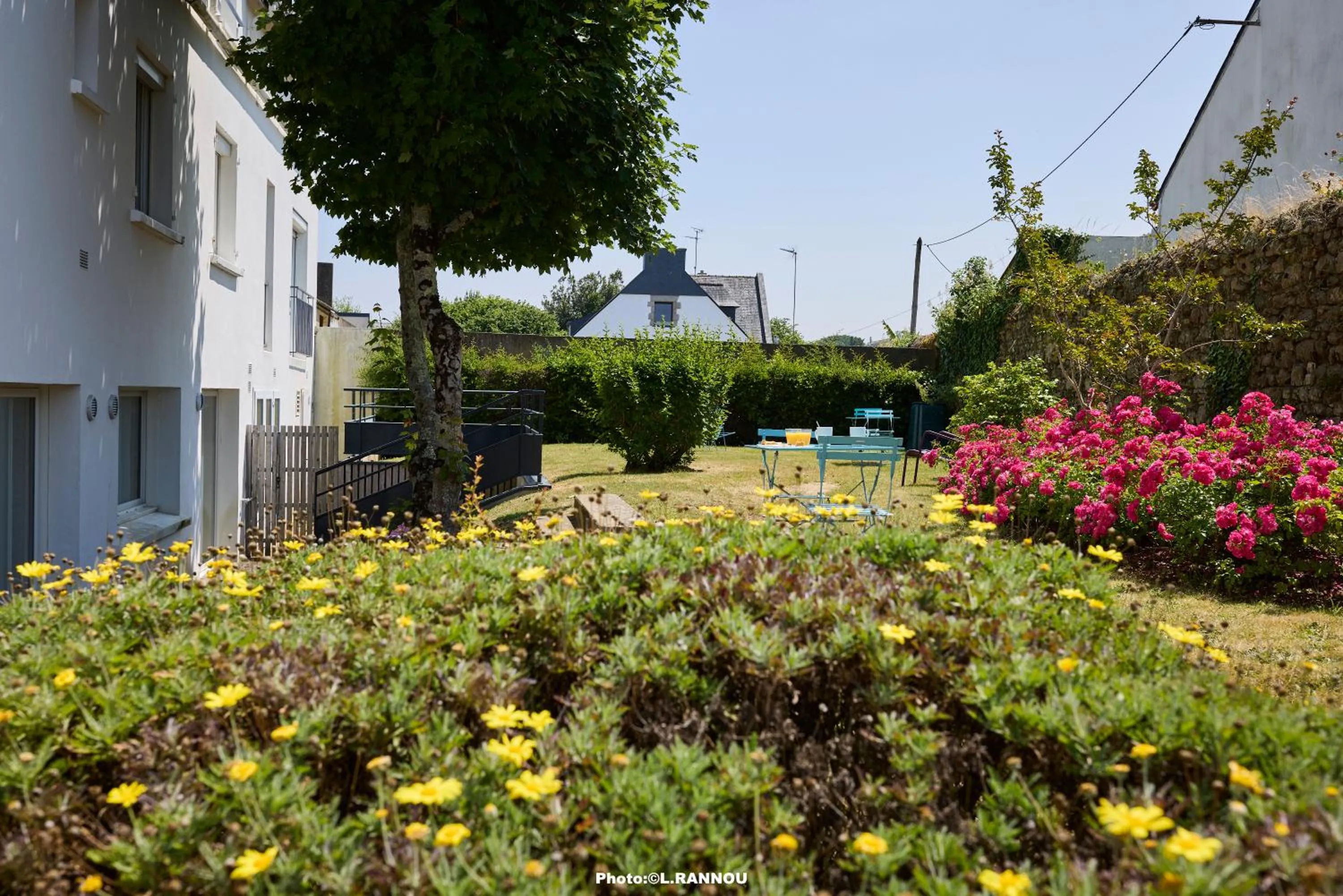Garden in Quality Hotel La Marebaudière Vannes Centre