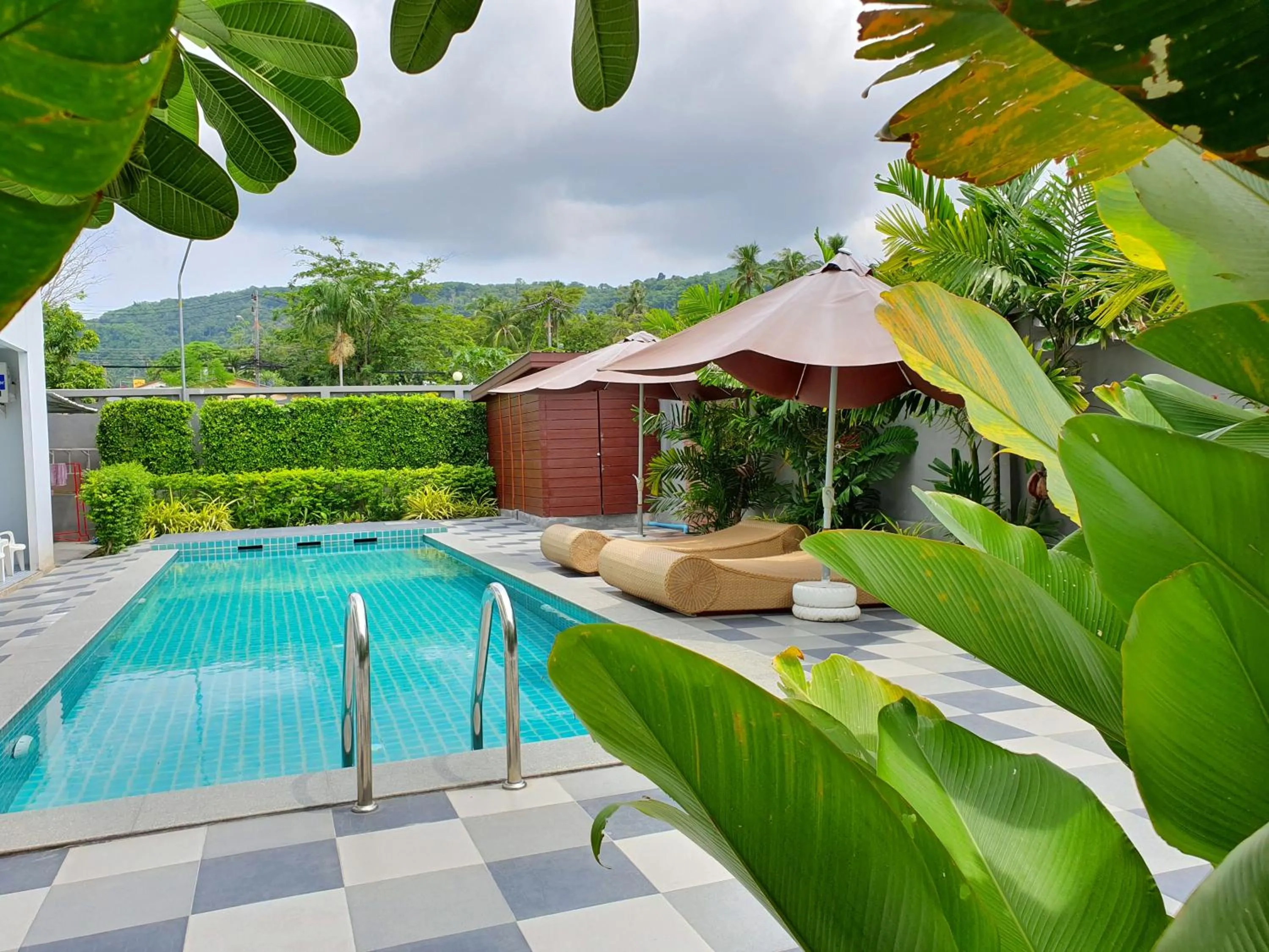 Pool view in Big Buddha Hillside Hotel