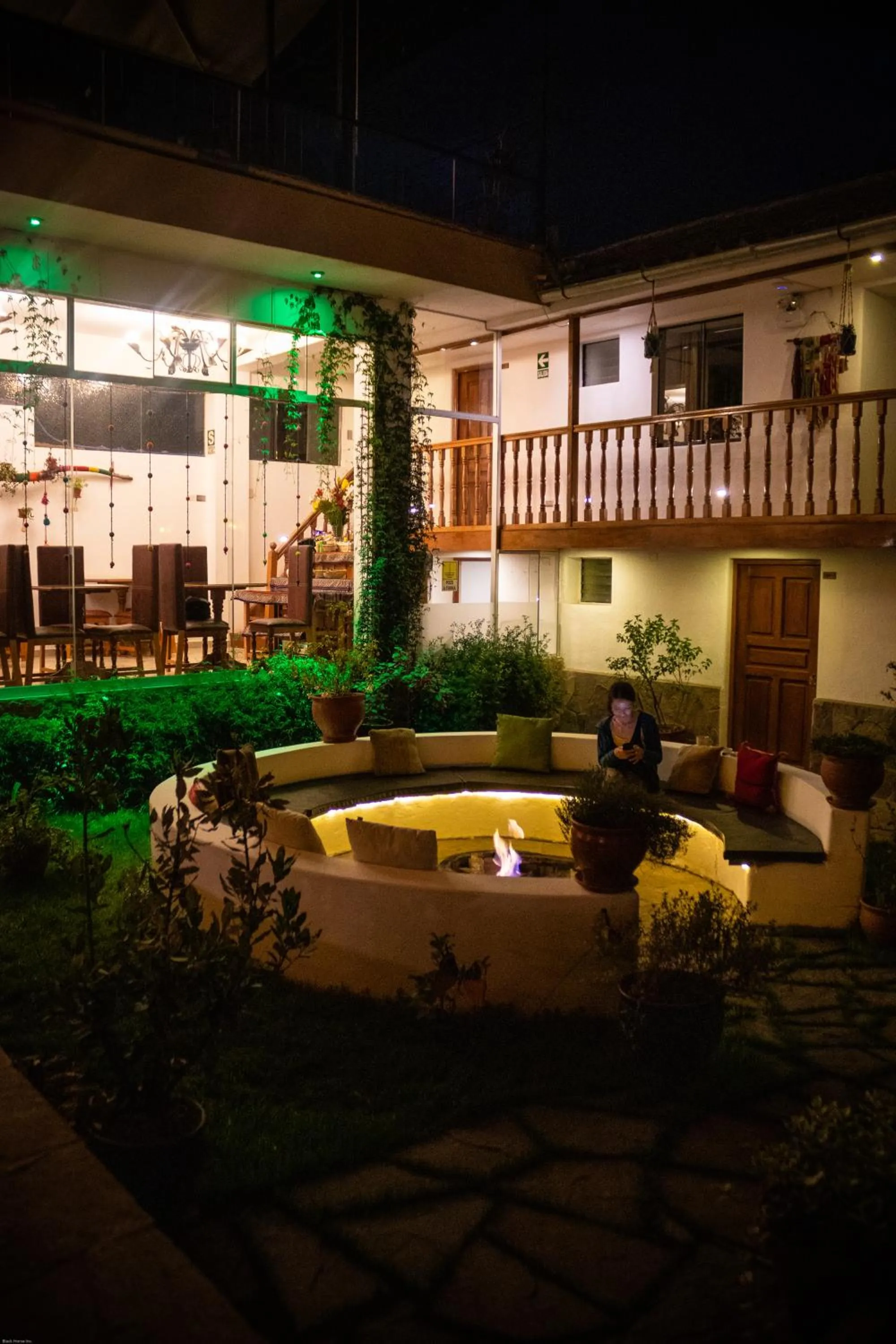 Patio in Home Garden Hotel