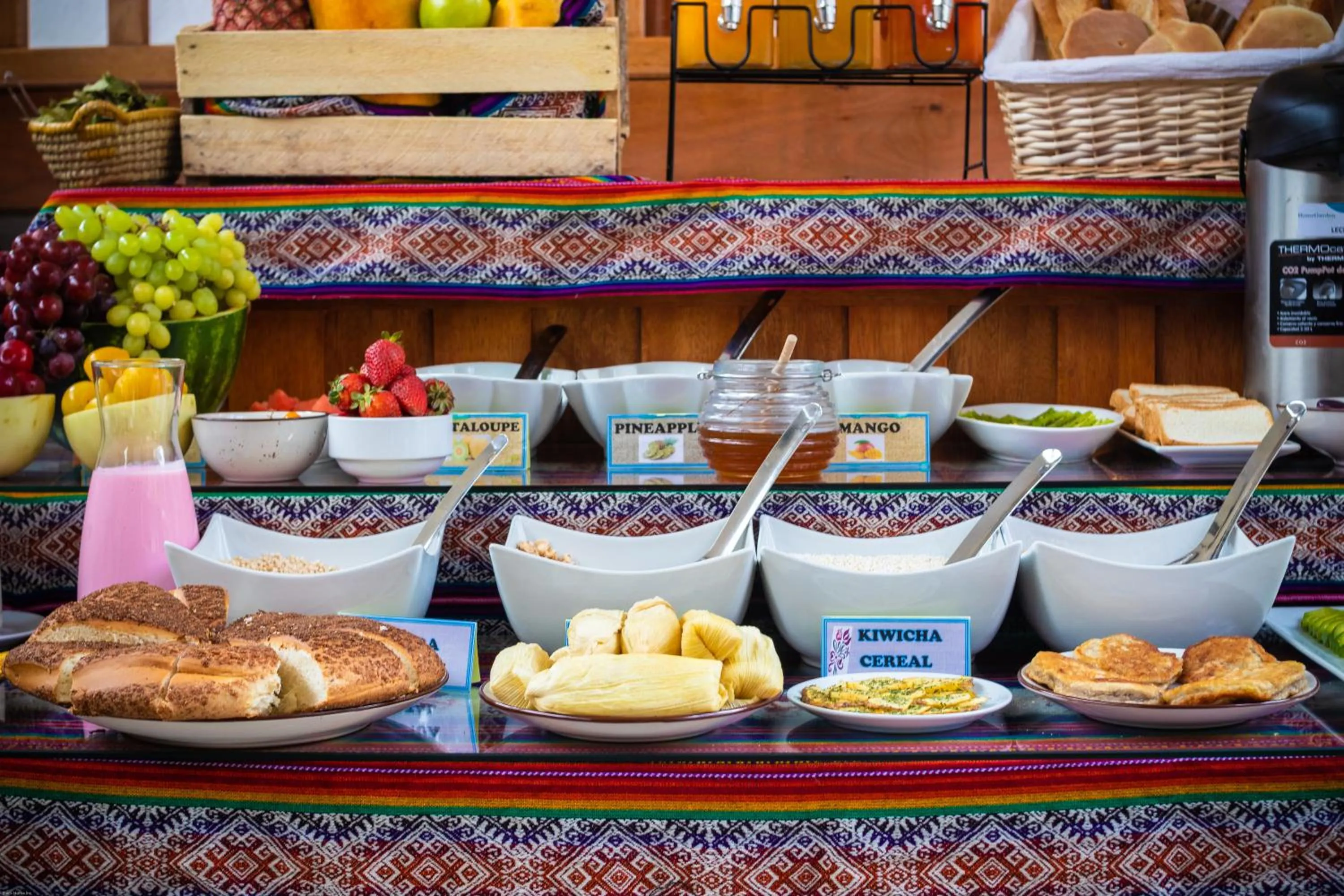 Breakfast in Home Garden Hotel