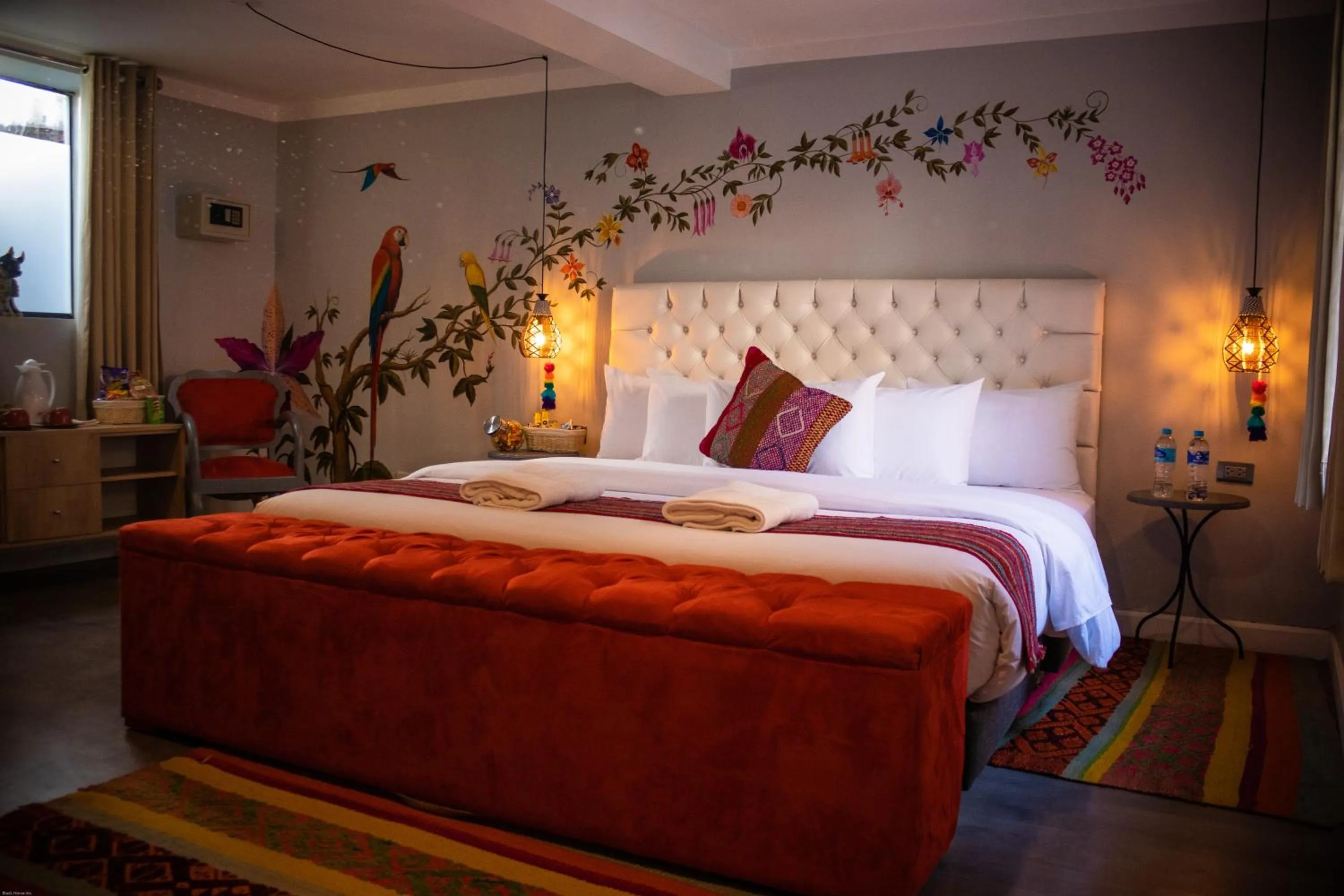 Photo of the whole room, Bed in Home Garden Hotel