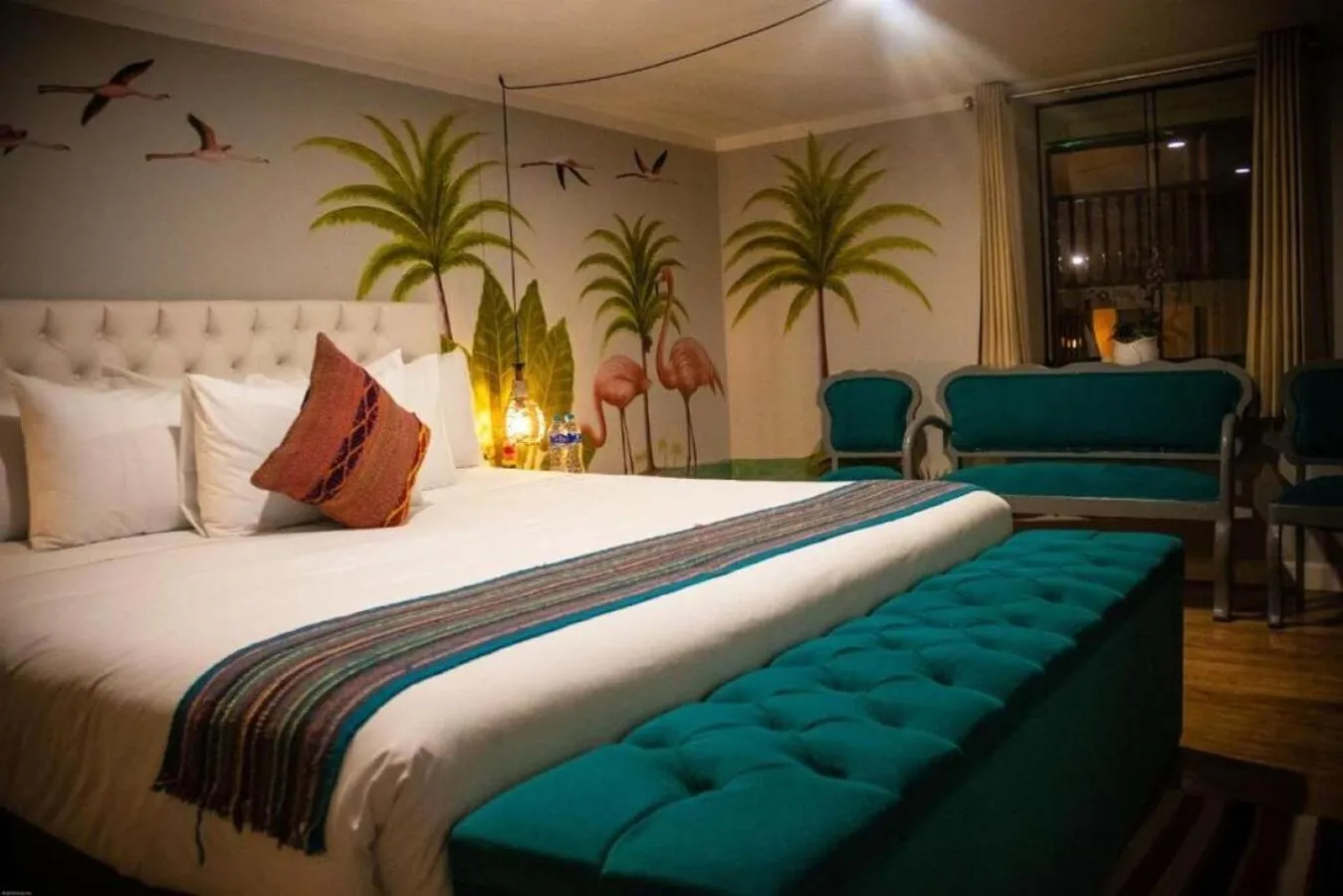 Photo of the whole room, Bed in Home Garden Hotel