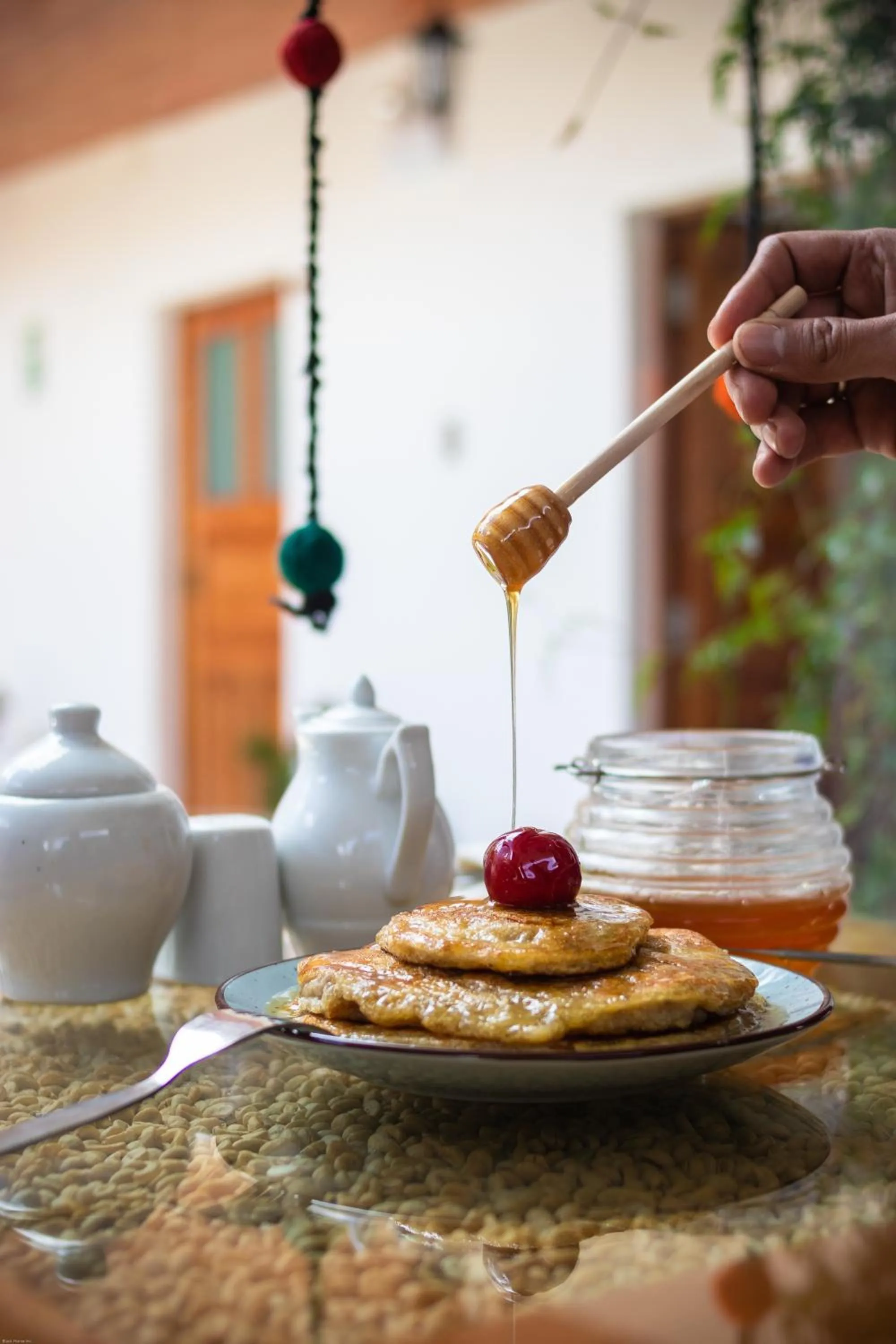 Breakfast in Home Garden Hotel