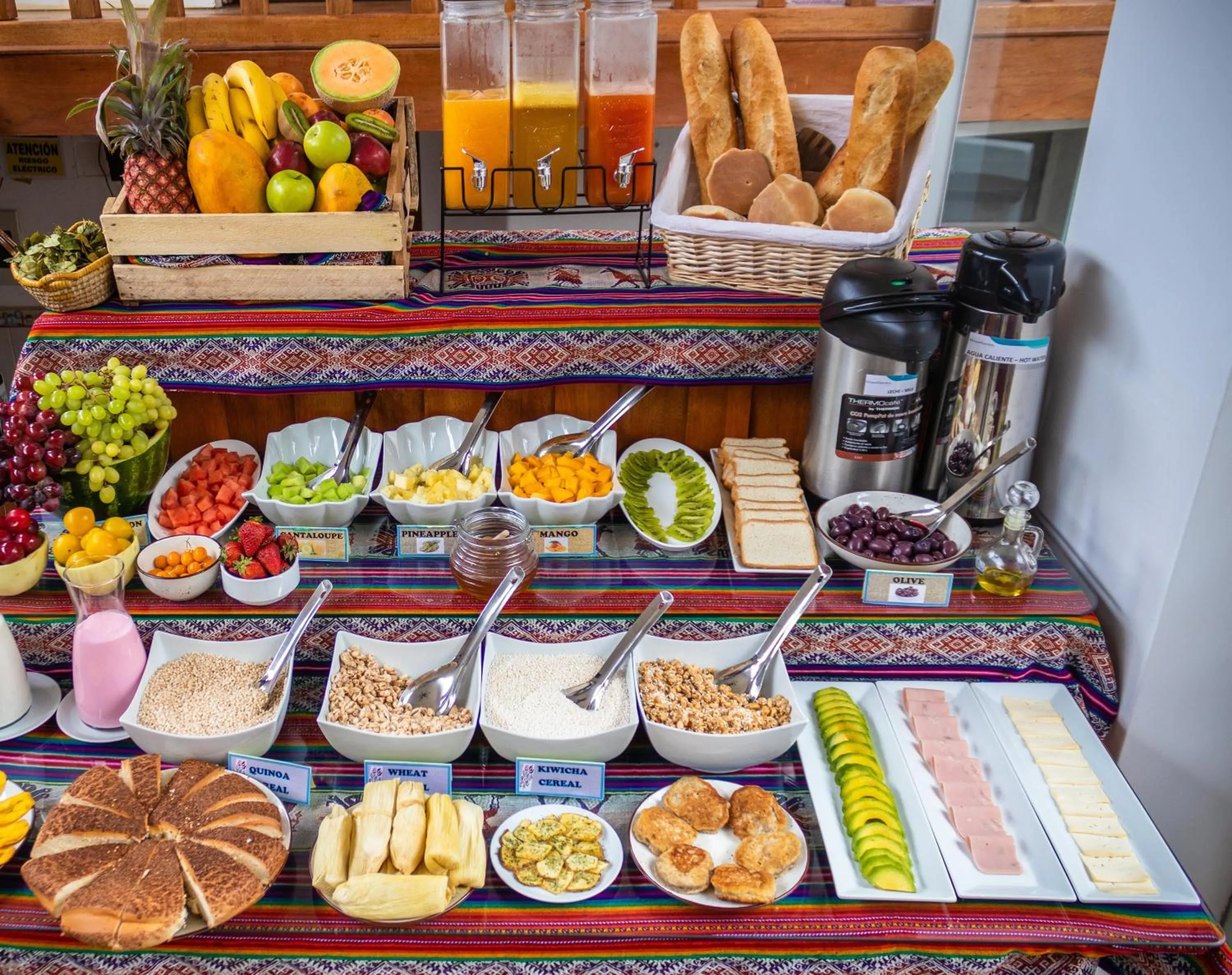 Breakfast in Home Garden Hotel