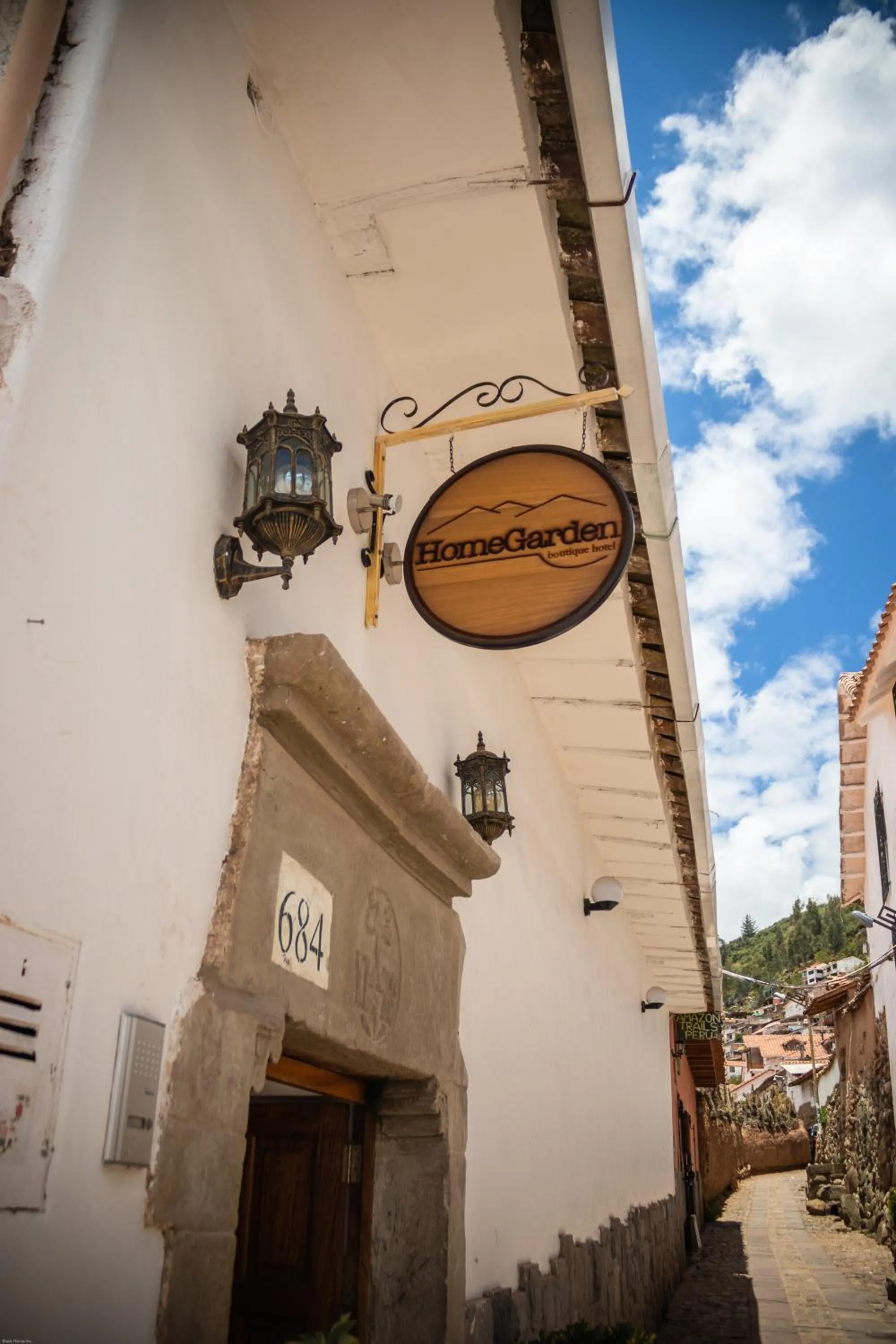 Facade/entrance in Home Garden Hotel