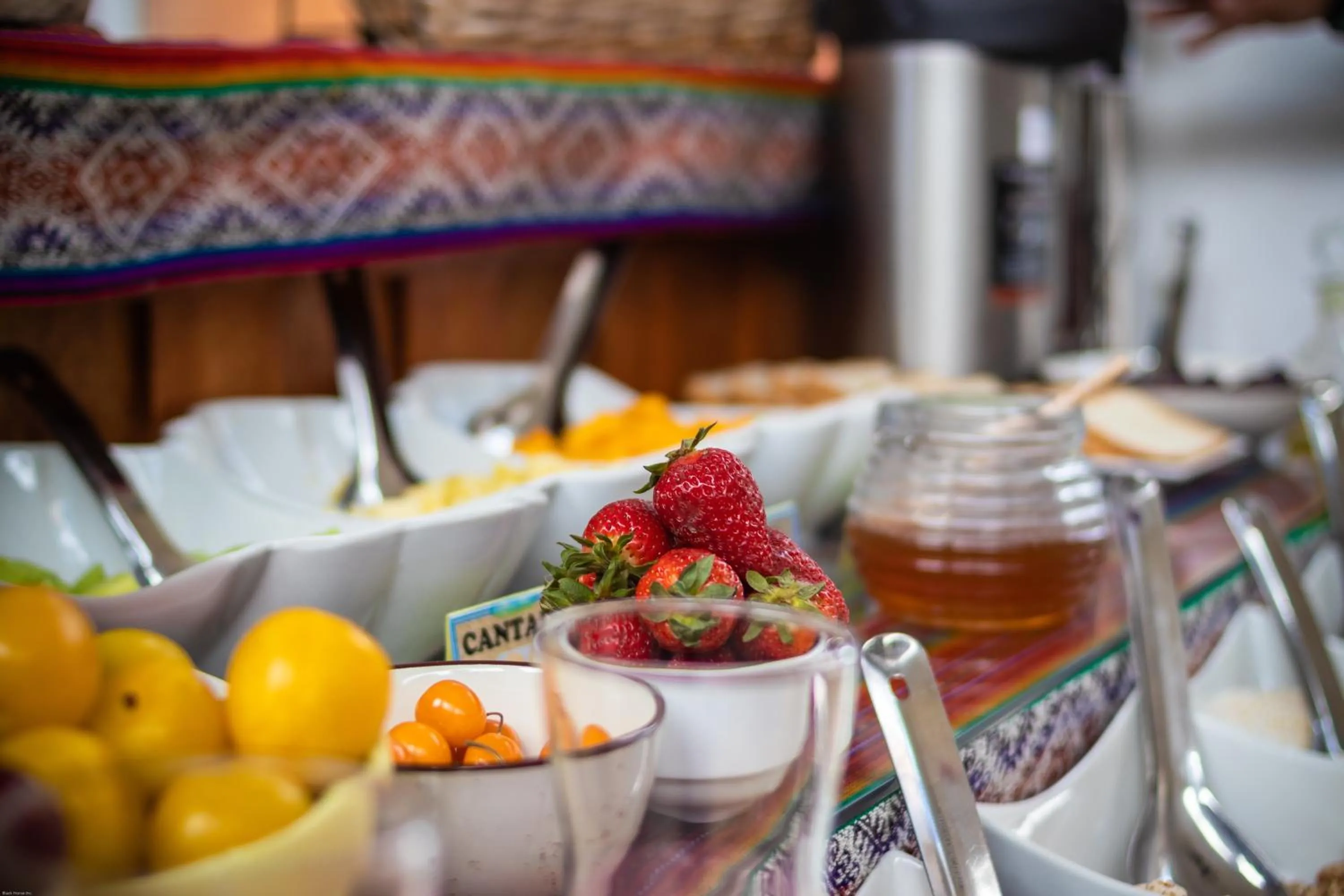 Breakfast in Home Garden Hotel