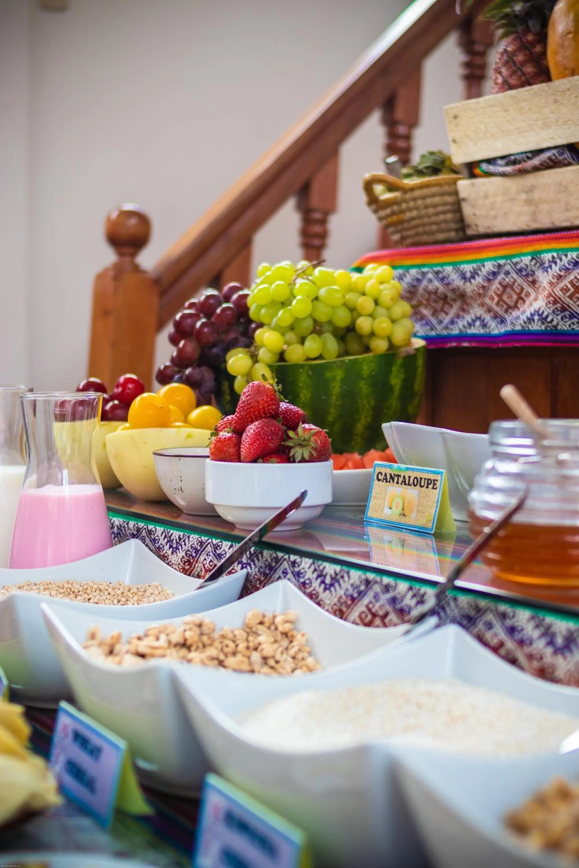 Breakfast in Home Garden Hotel