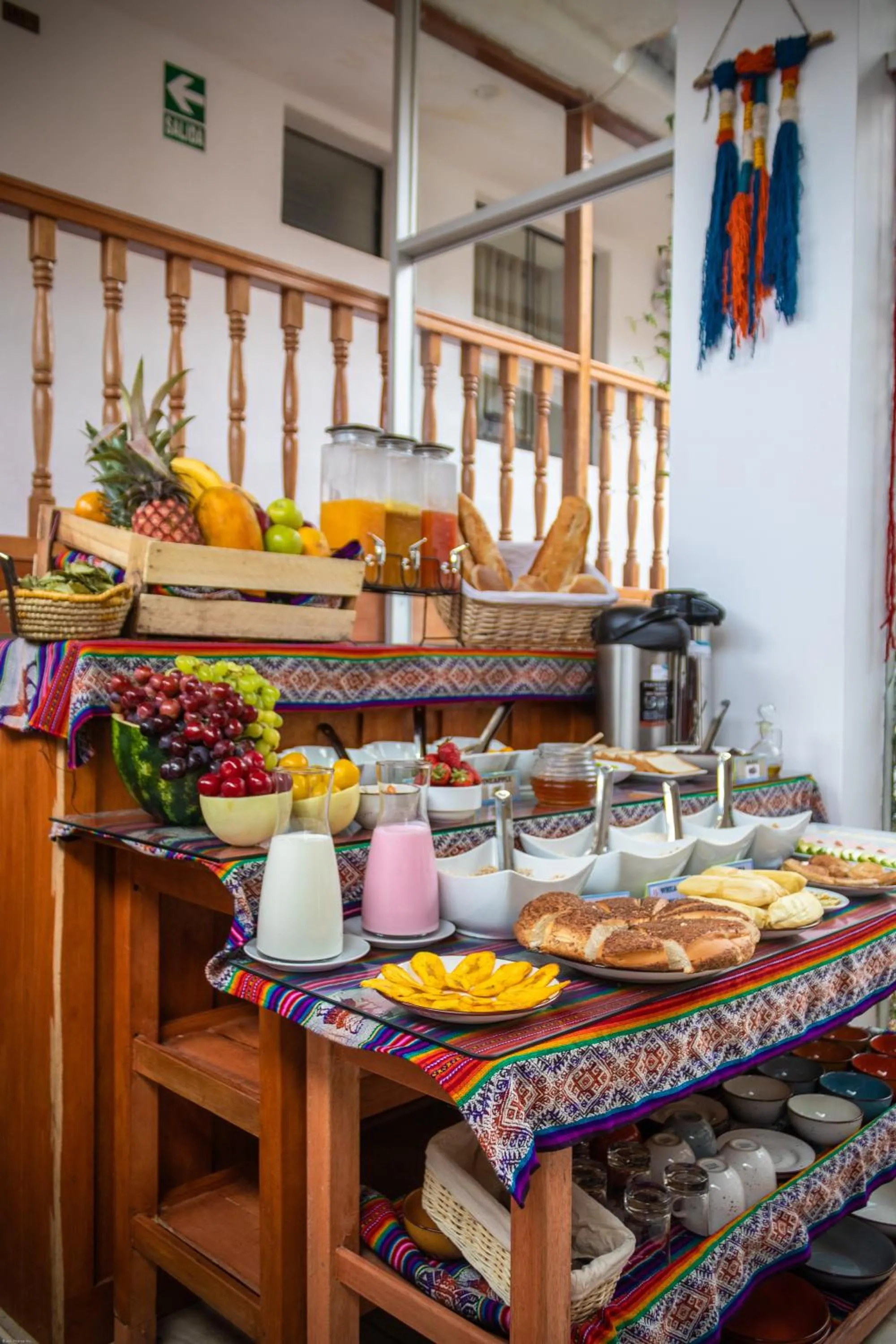 Breakfast in Home Garden Hotel