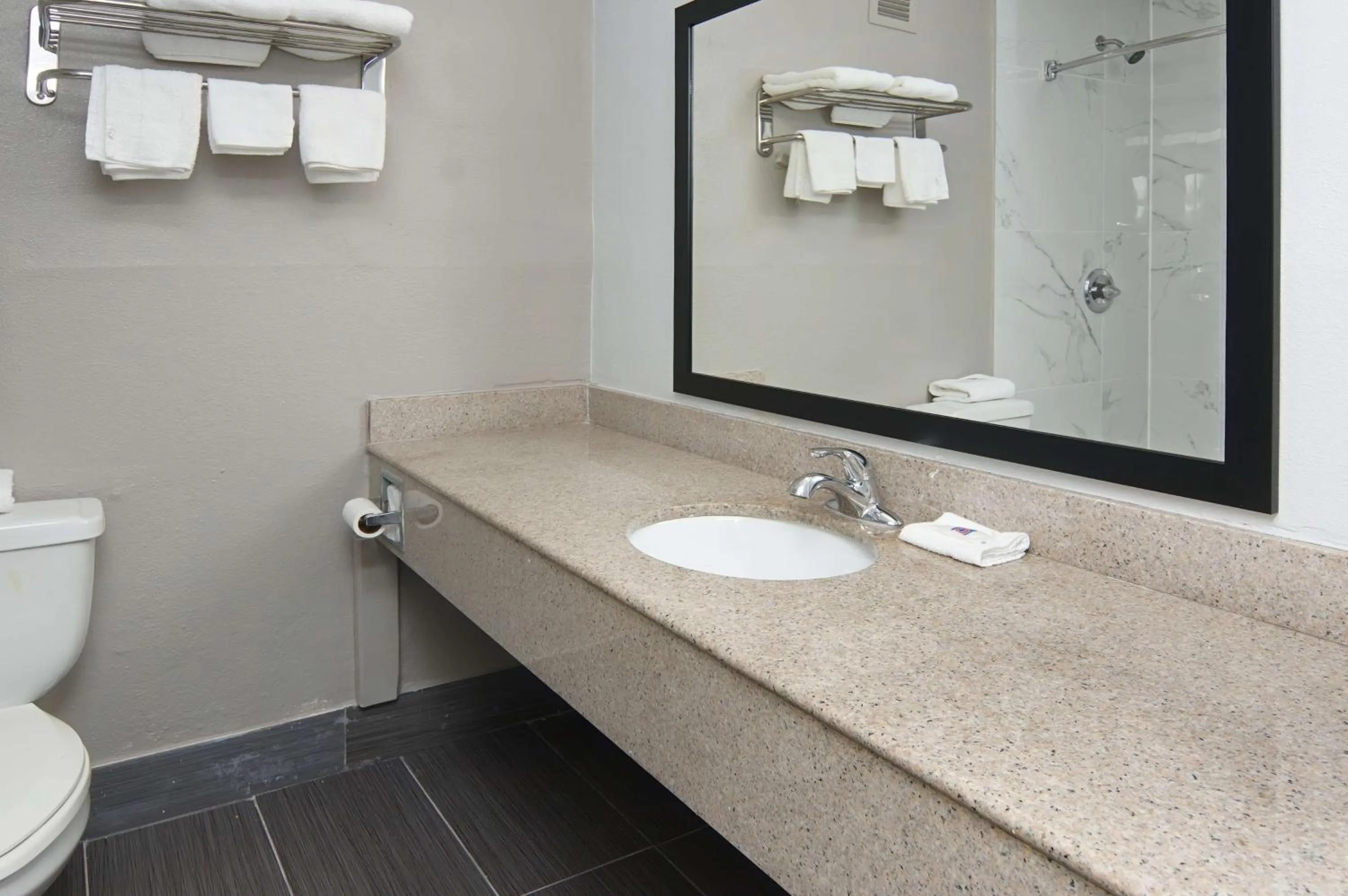 Bathroom in Motel 6-Fort Worth, TX - Downtown East