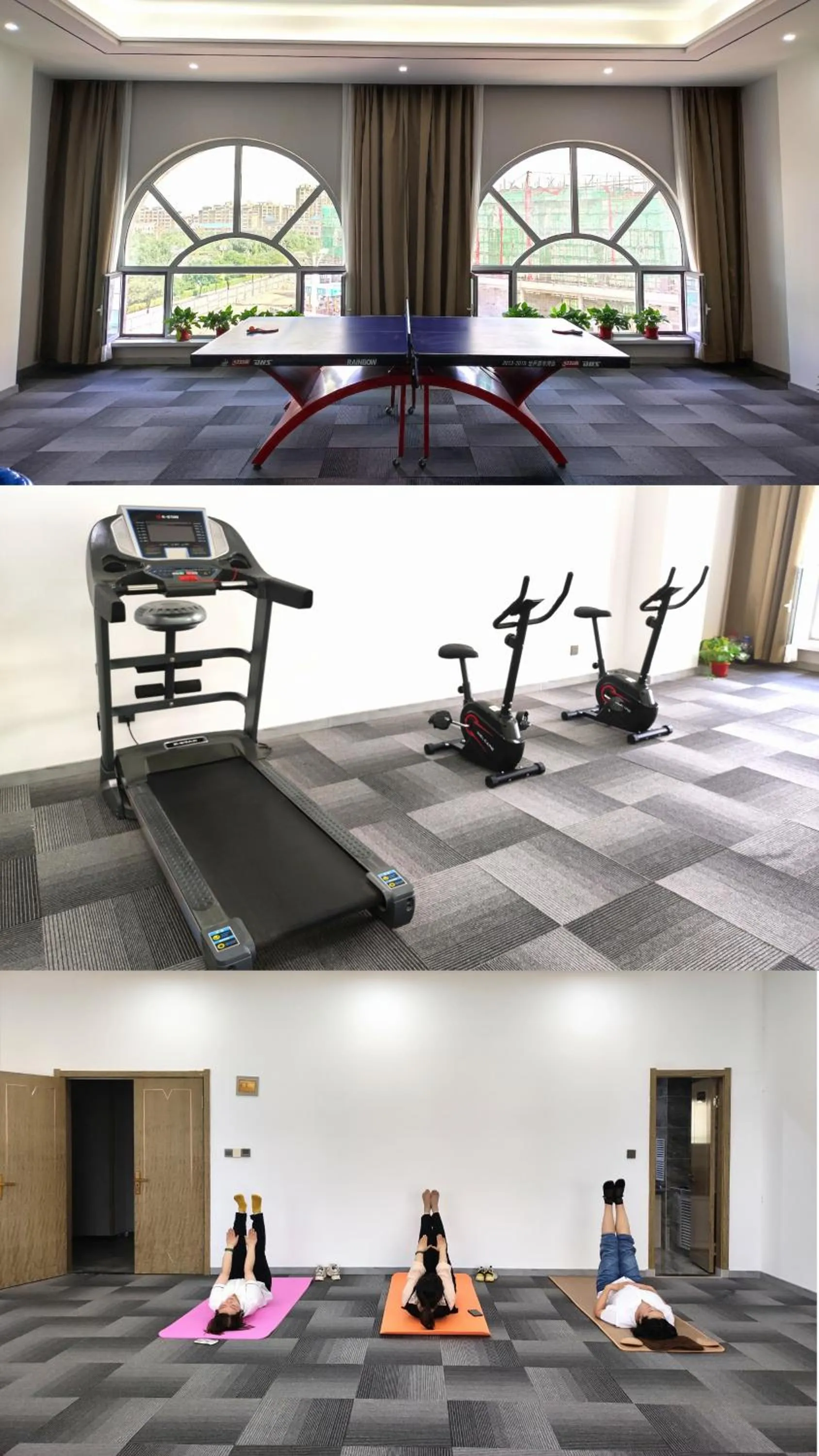 Fitness centre/facilities in Zhangye KAI RUI Hotel