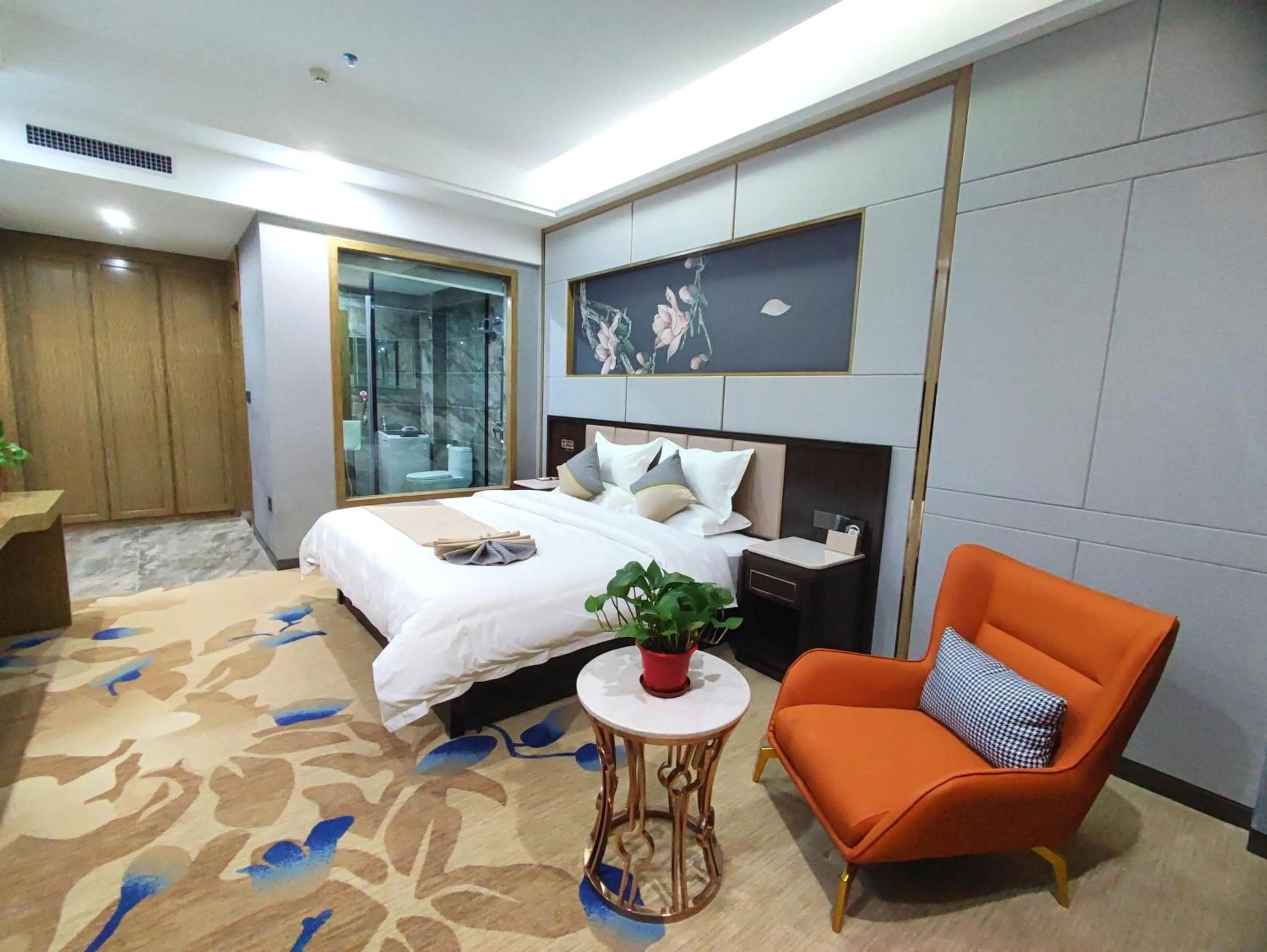 Bedroom, Bed in Zhangye KAI RUI Hotel