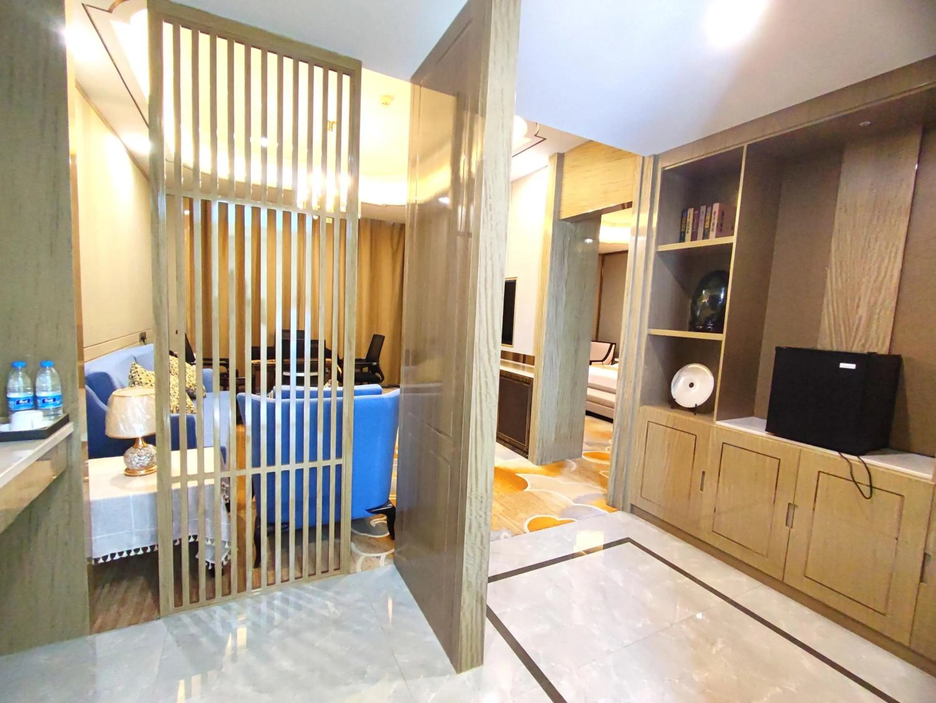 Living room in Zhangye KAI RUI Hotel