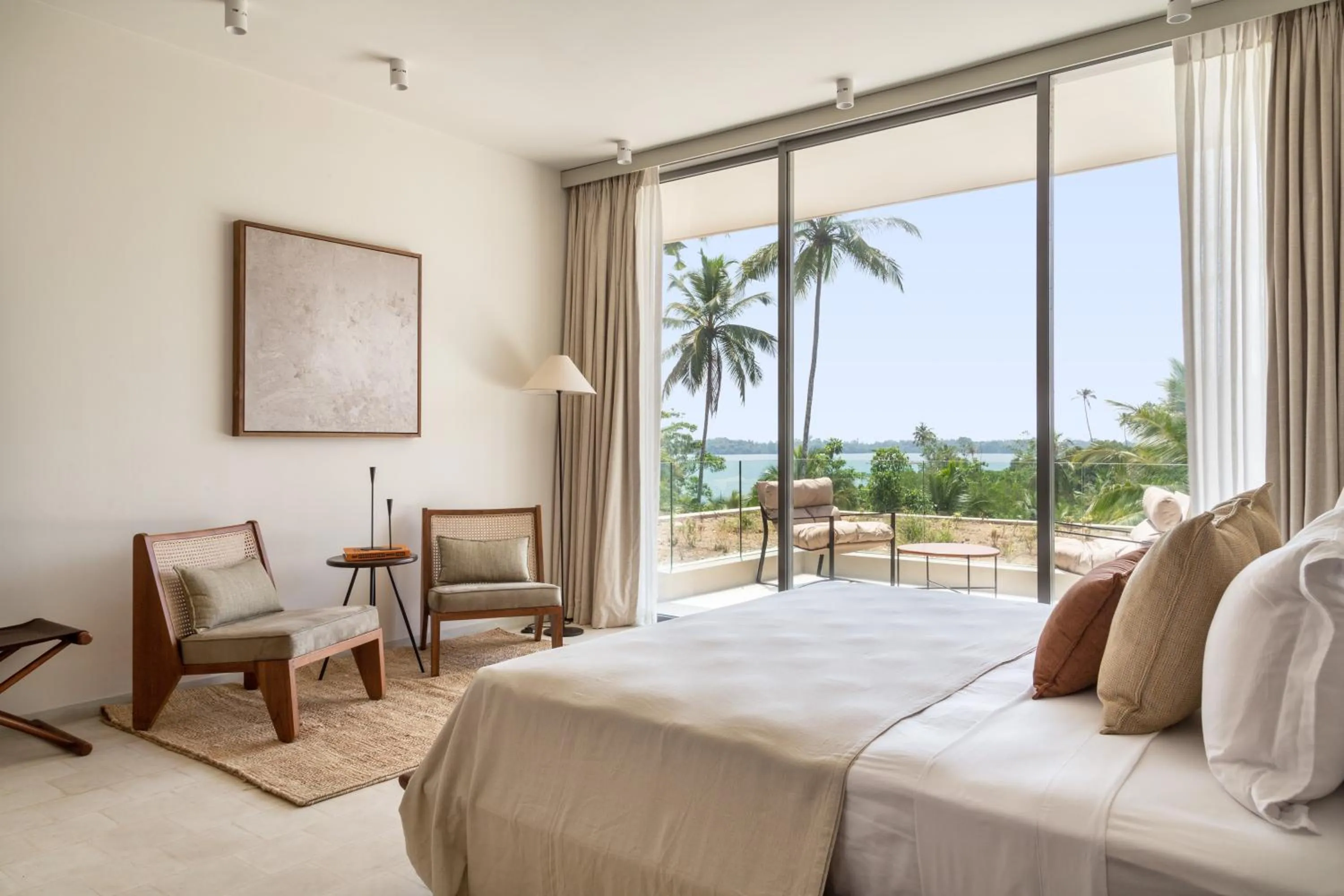 View (from property/room), Bed in Tri Ahangama