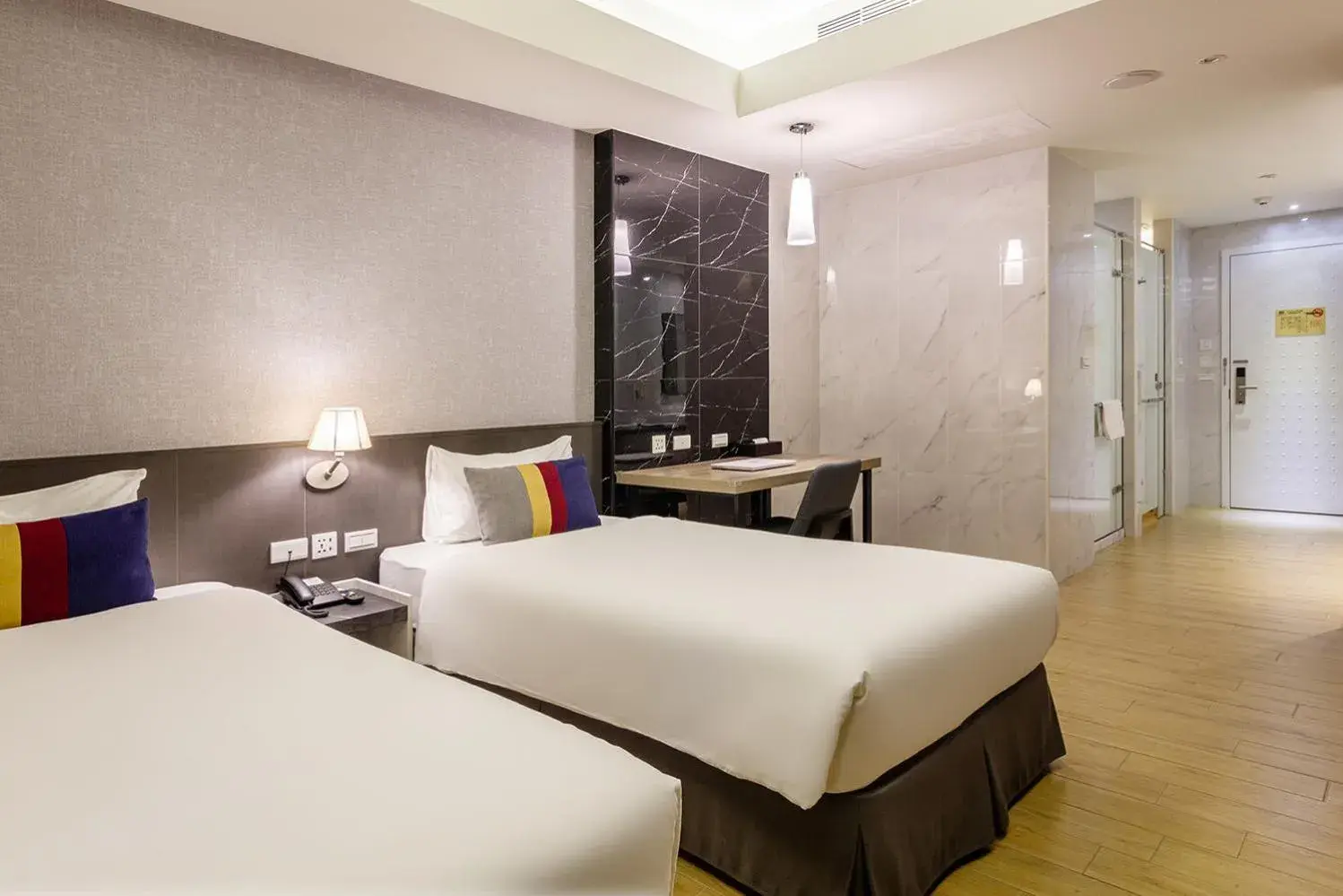 Superior Twin Room in CHECK inn New Taipei LuZhou Superior Twin Room in CHECK inn New Taipei LuZhou