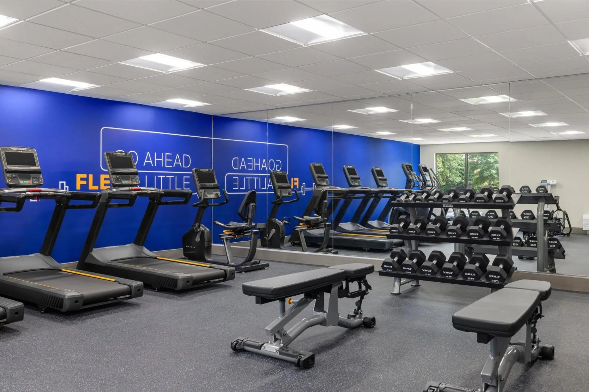 Fitness centre/facilities in Holiday Inn Express Fayetteville Fort Bragg by IHG