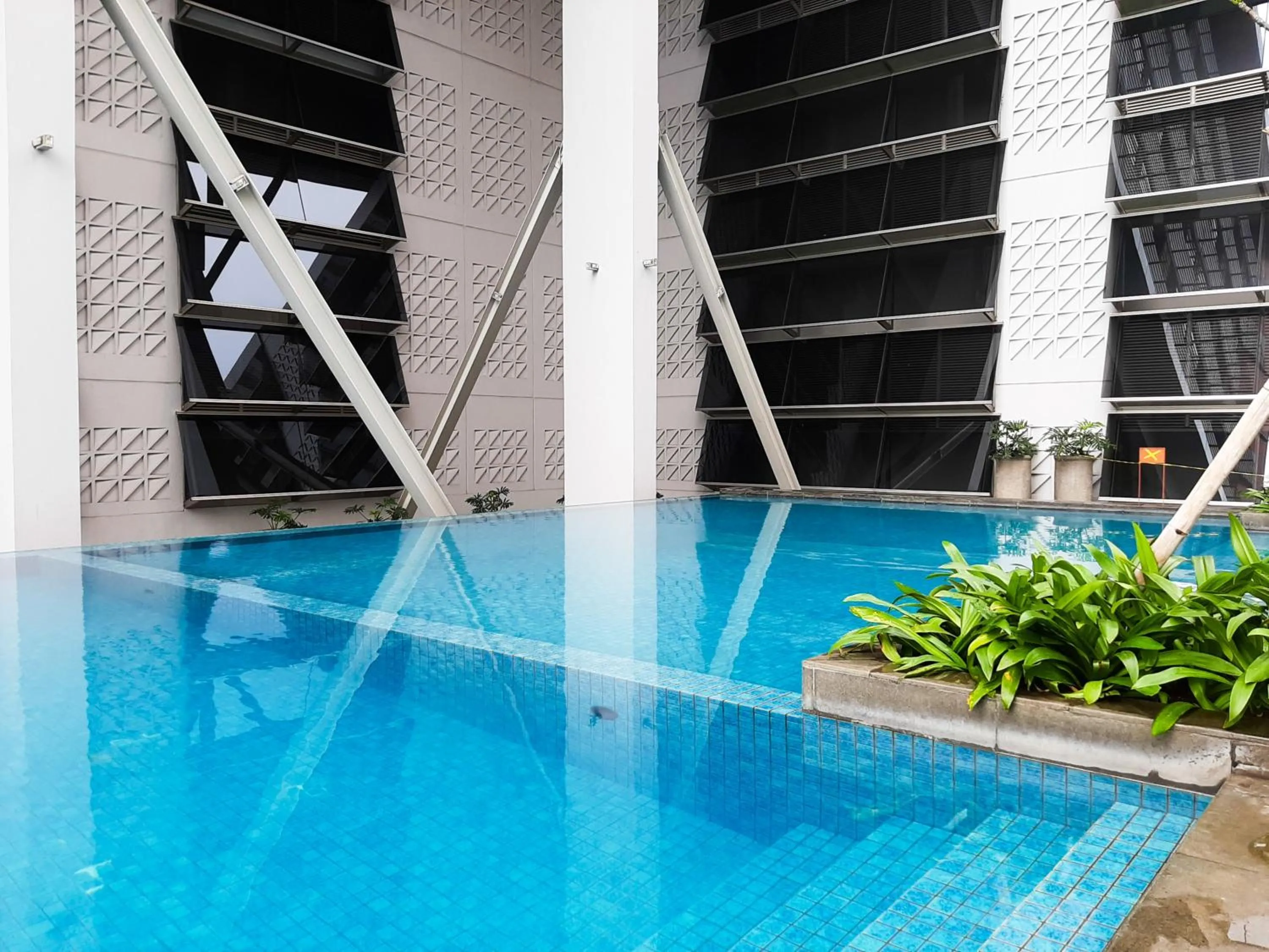 Swimming pool in Homey 2BR Paddington Heights Apartment By Travelio