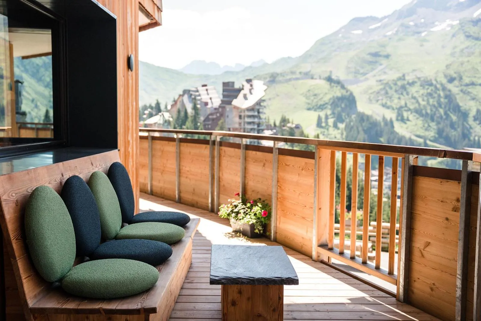 Balcony/Terrace in Hôtel MiL8