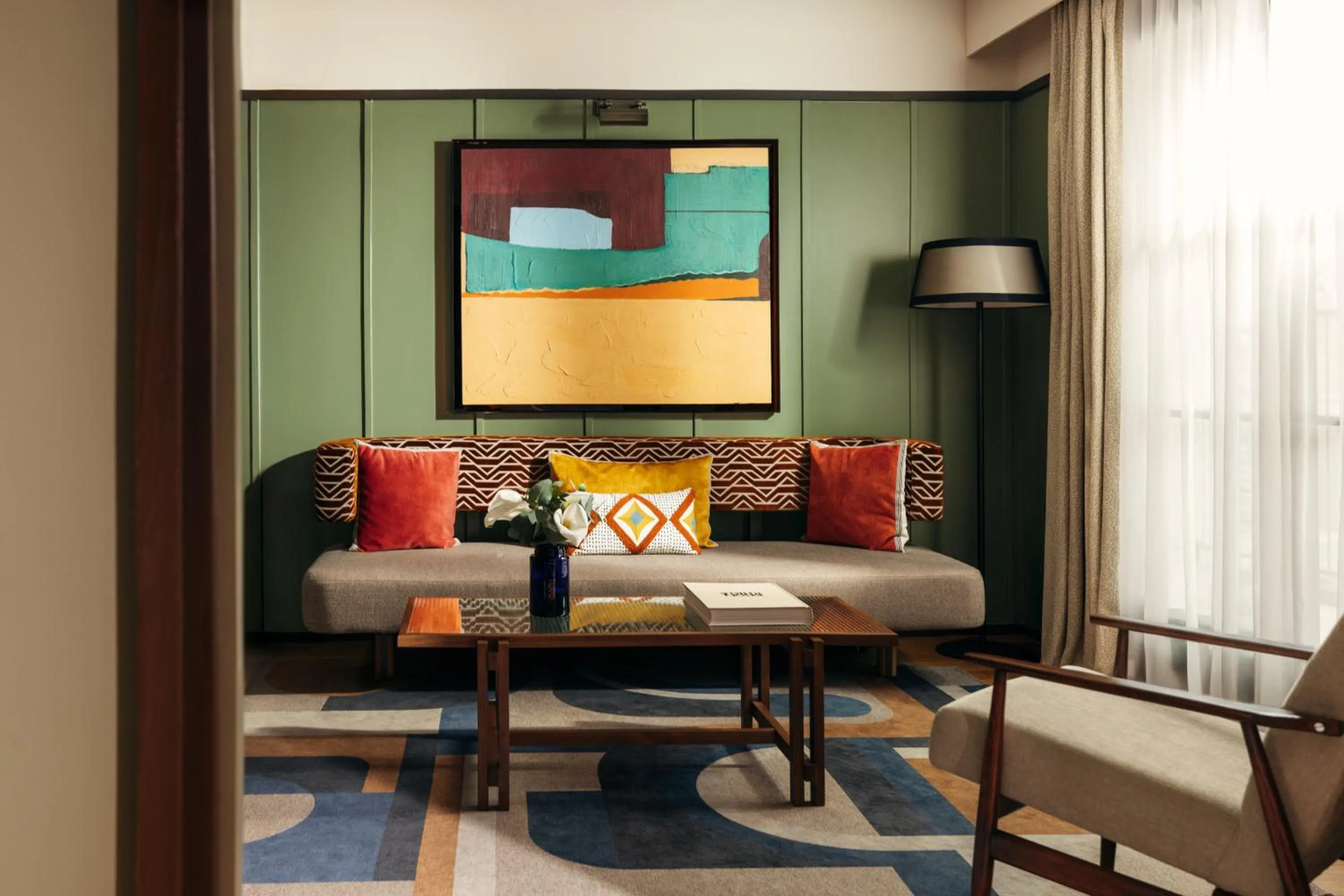 Living room in Norman Paris Hôtel & Spa