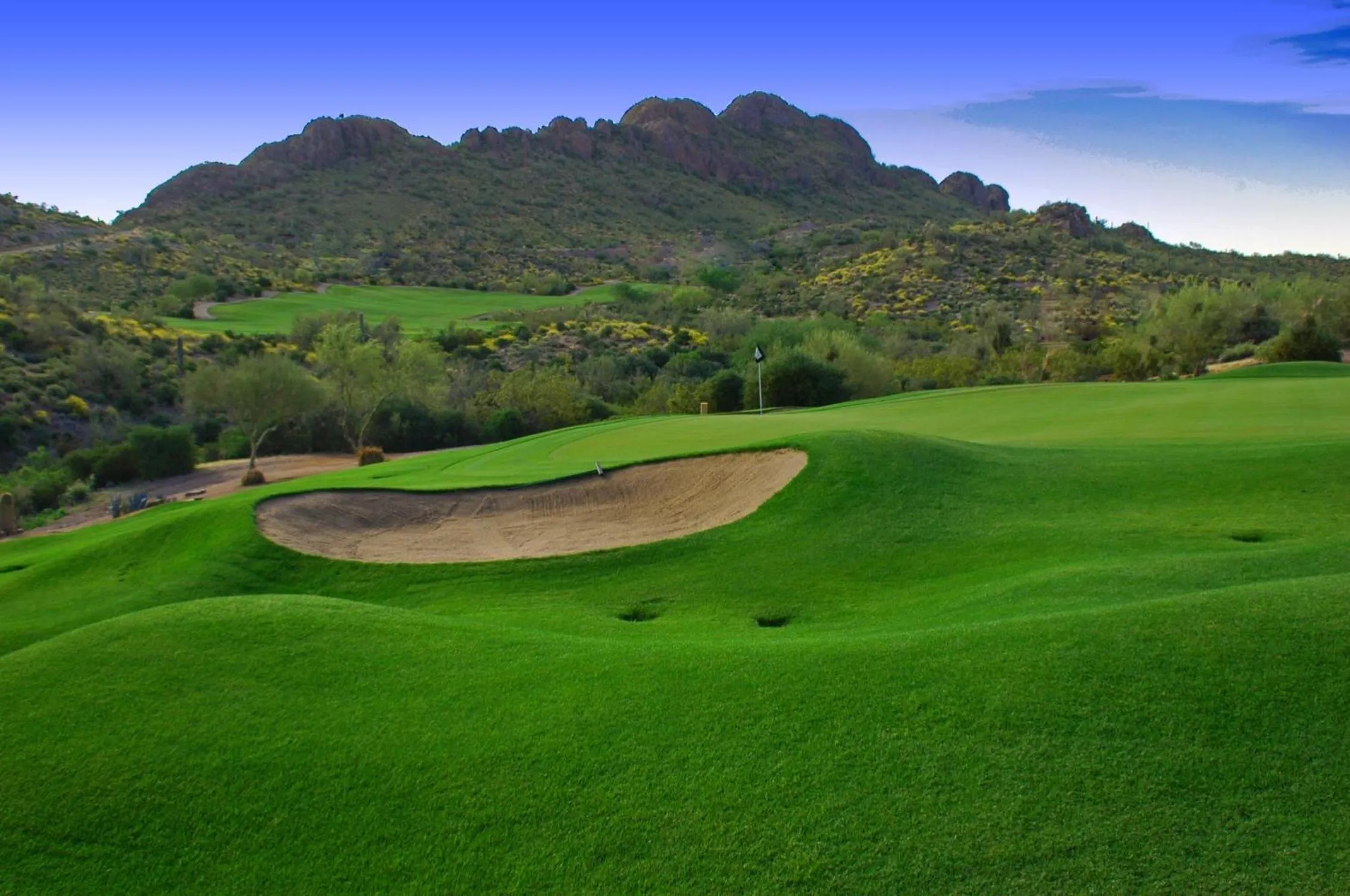 Golfcourse in Gold Canyon Golf Resort