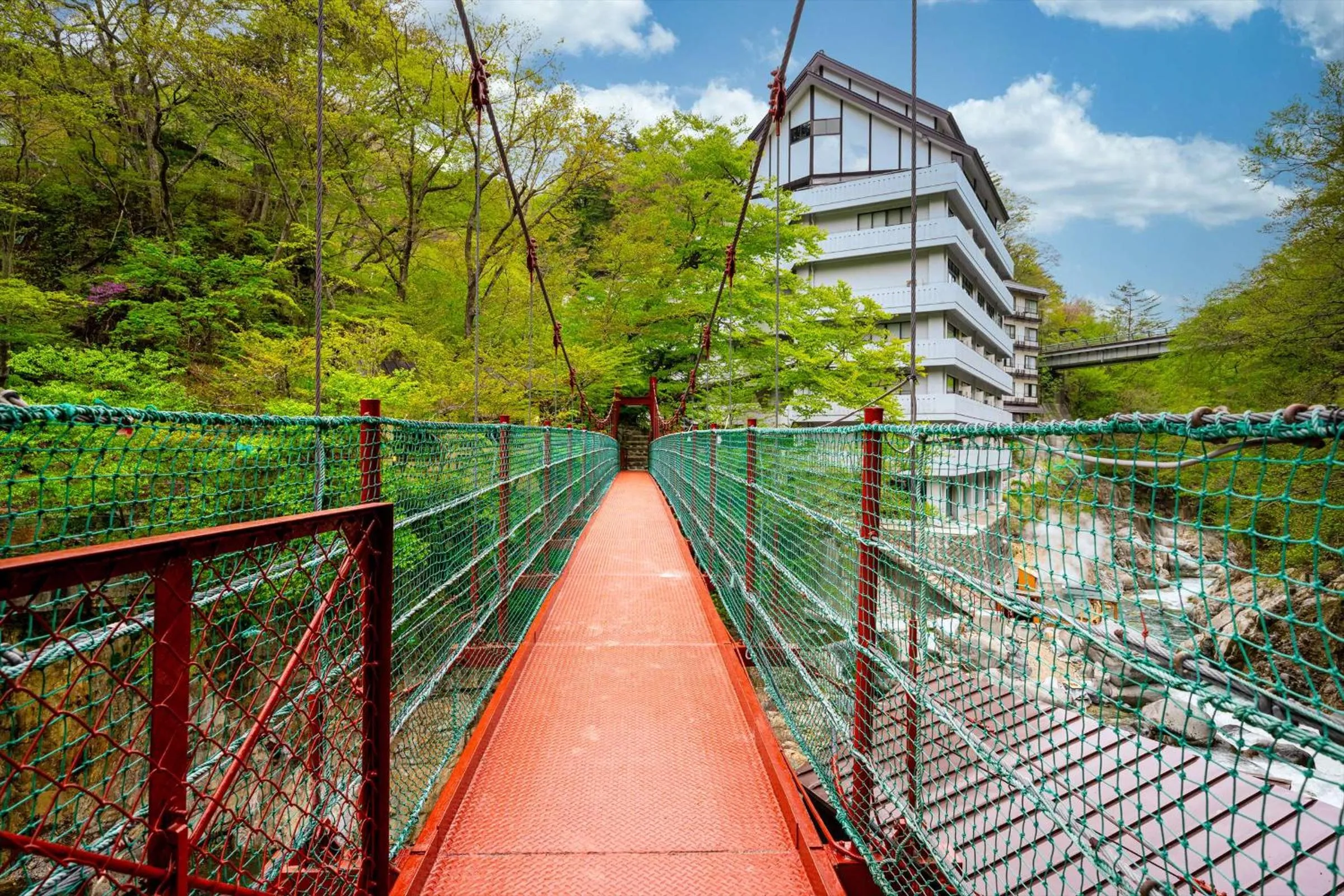 Property building in Nikko Nationalpark Kawamata Onsen KURA