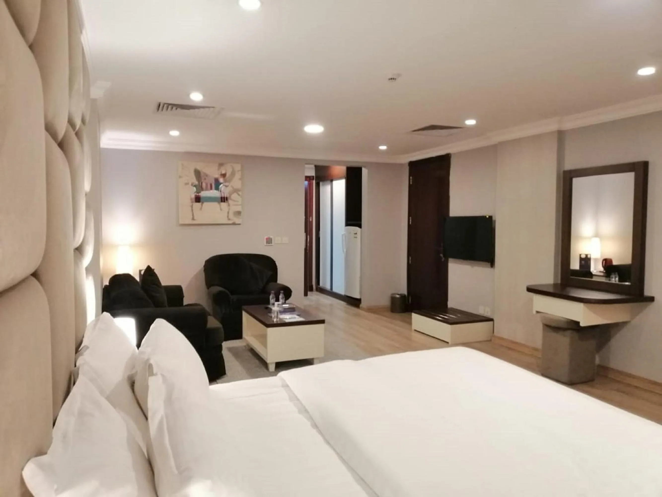 Bed in Al Jury Serviced Apartments