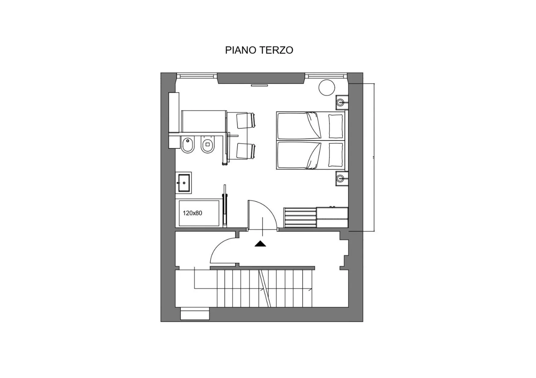 Floor plan in Maison d'Art Apartments - Maison d'Art Collection