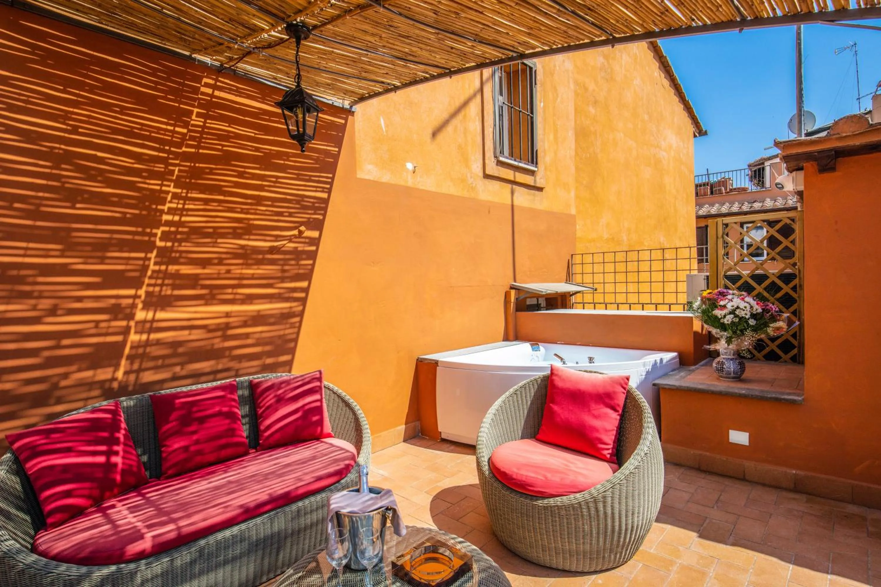 Patio in Maison d'Art Apartments - Maison d'Art Collection