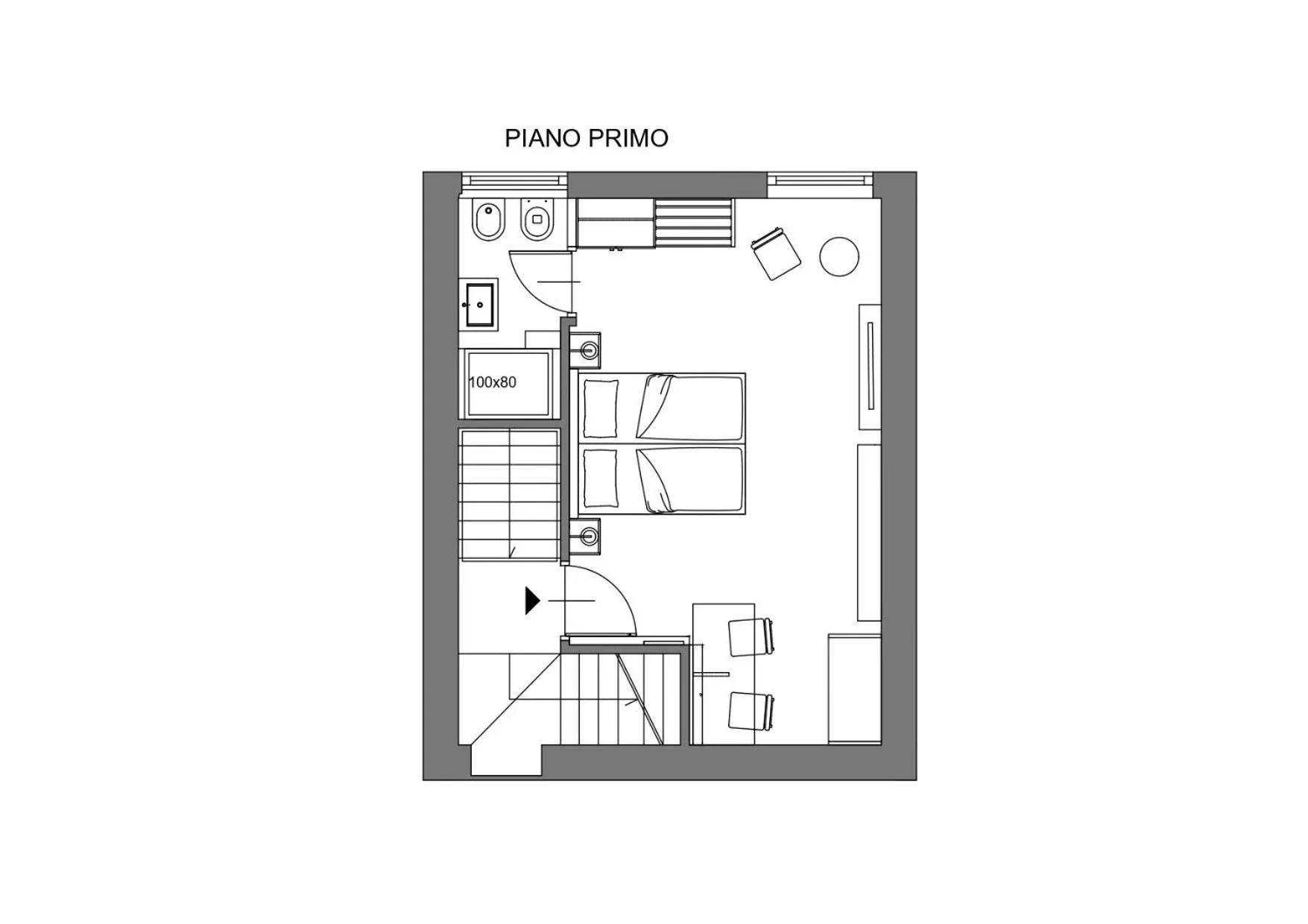 Floor plan in Maison d'Art Apartments - Maison d'Art Collection