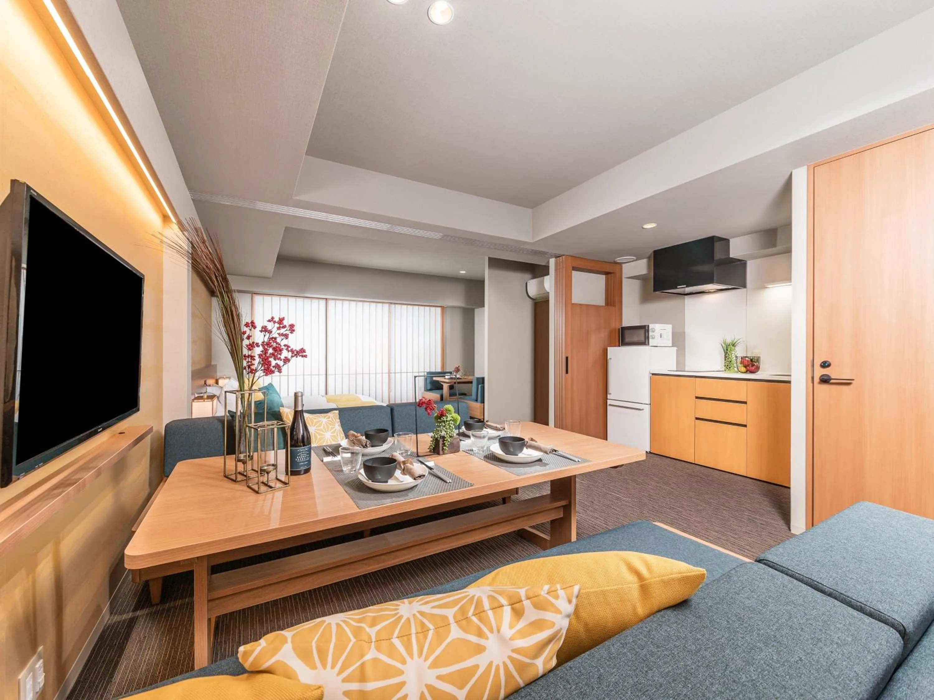 Bedroom in MIMARU Kyoto Kawaramachi Gojo