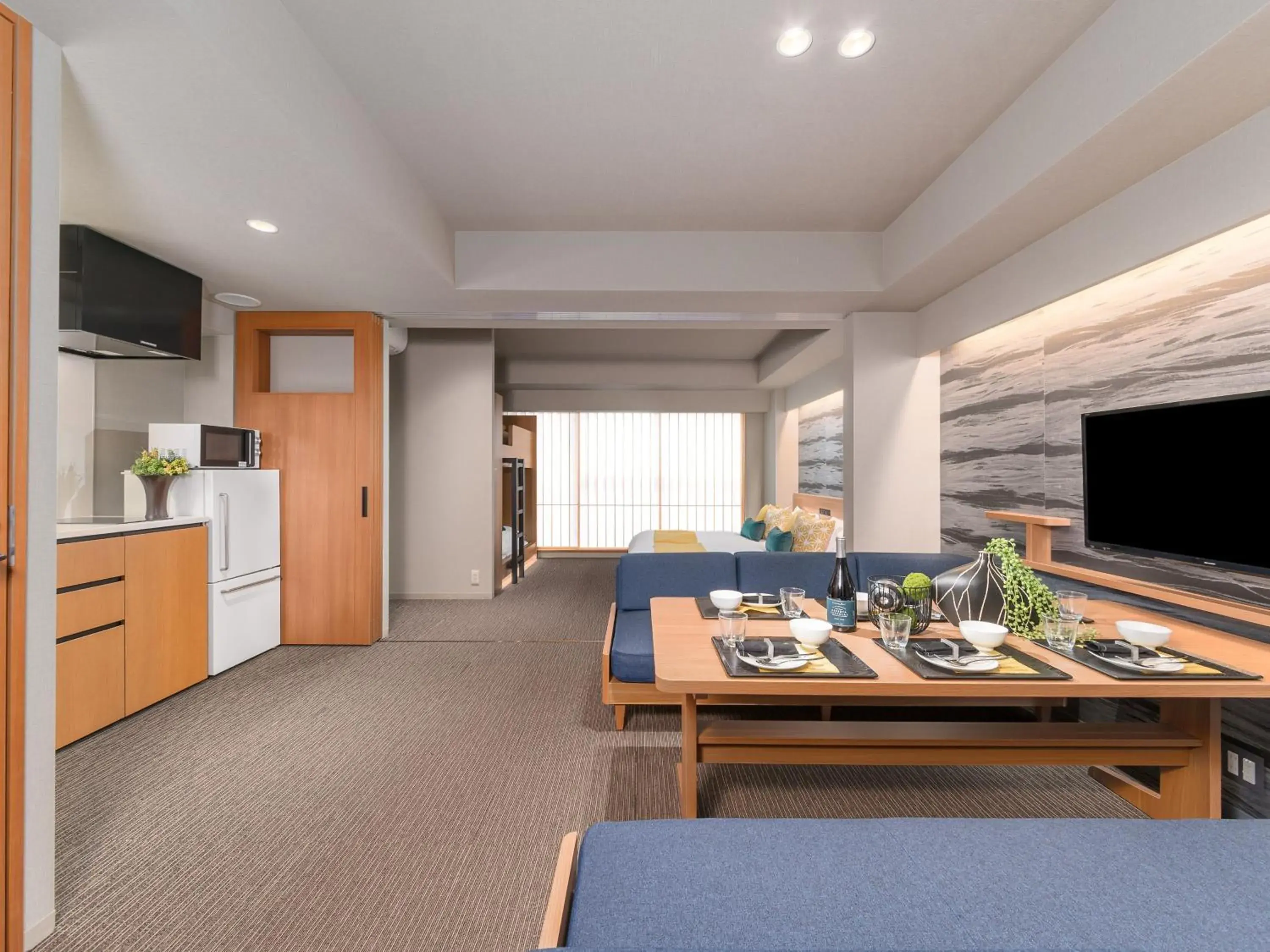 Two-Bedroom Family Apartment in MIMARU Kyoto Kawaramachi Gojo Two-Bedroom Family Apartment in MIMARU Kyoto Kawaramachi Gojo