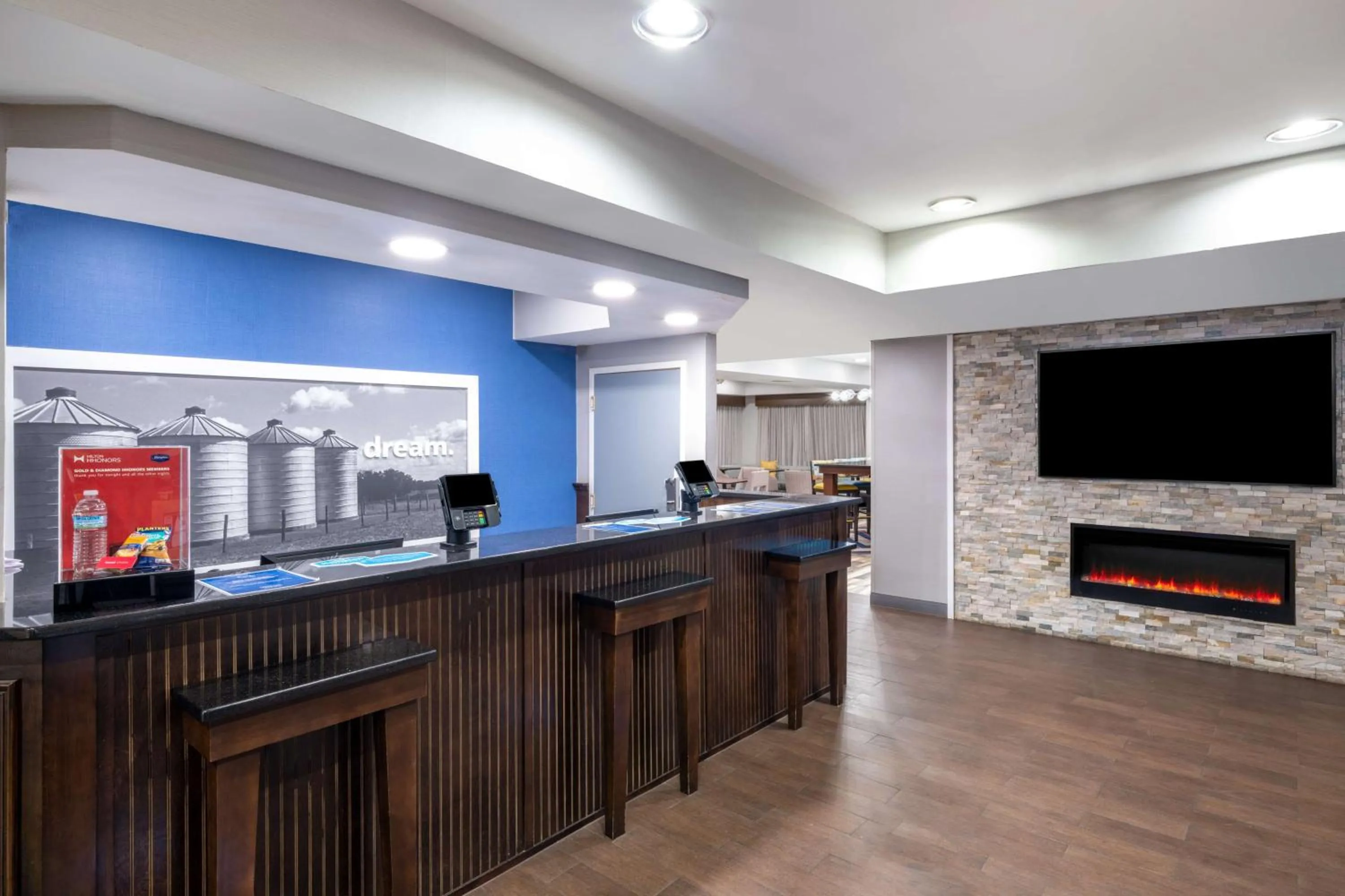 Lobby or reception in Hampton Inn Sanford