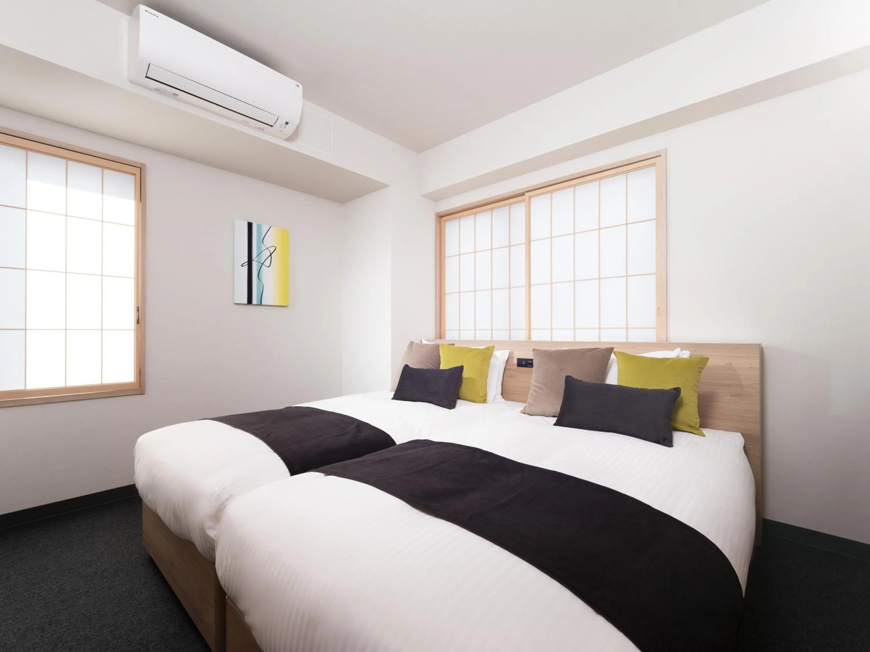 Bed in MIMARU Tokyo Ueno Okachimachi