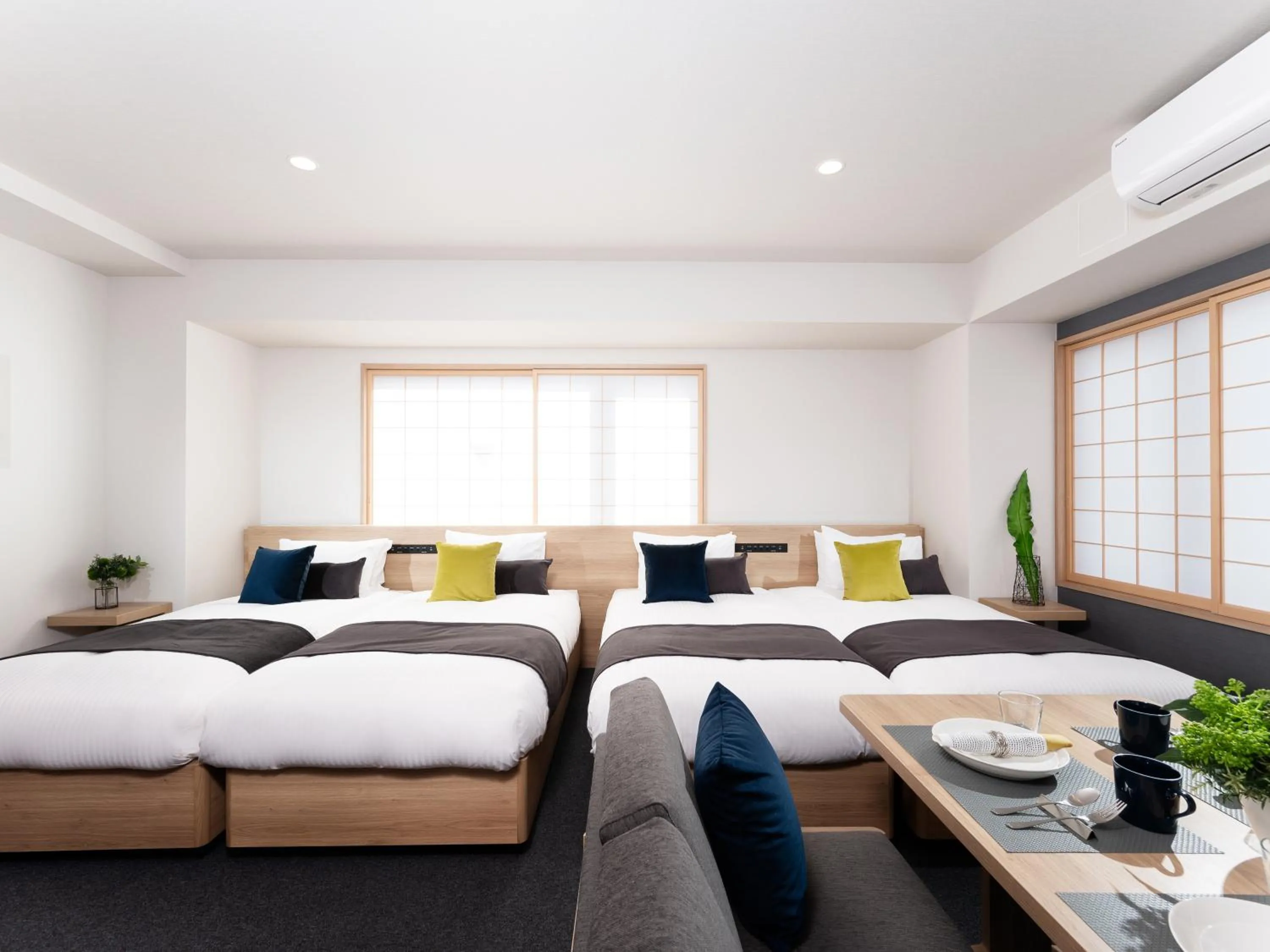 Bed in MIMARU Tokyo Ueno Okachimachi