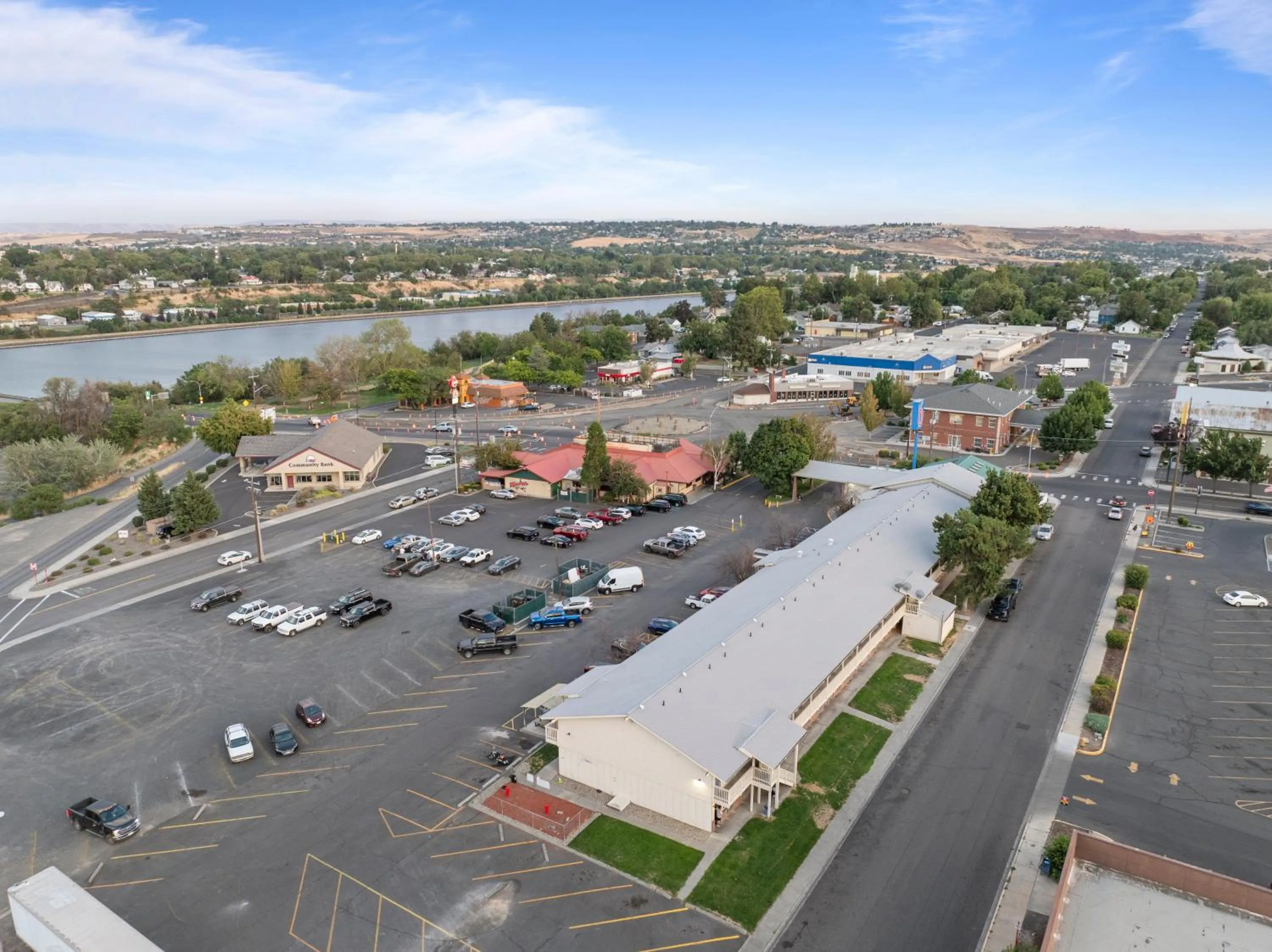 Bird's eye view in Motel 6 Clarkston WA